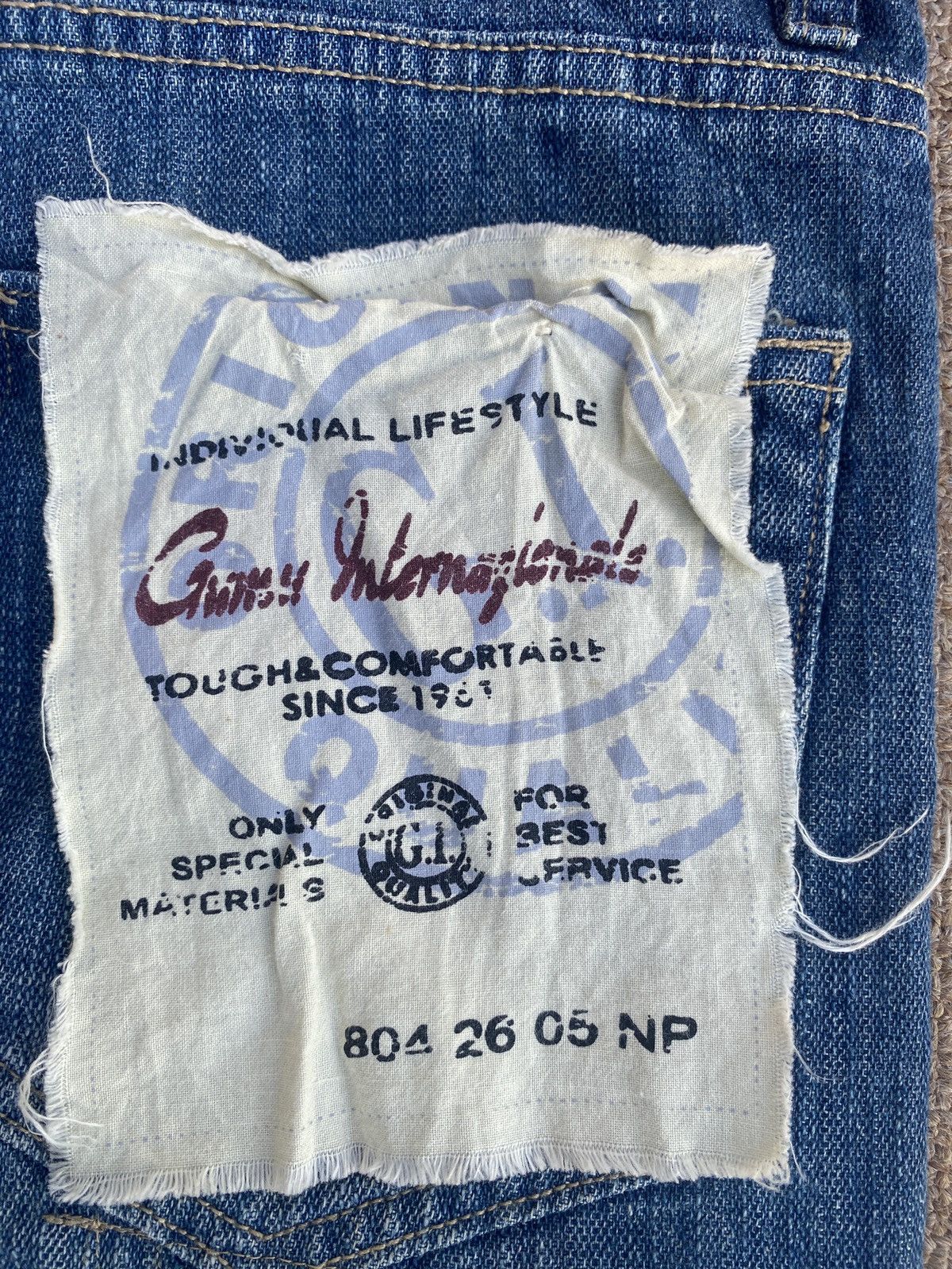 Hysteric Glamour × If Six Was Nine Vintage gumu international distressed denim Size US 32 / EU 48 - 5 Thumbnail