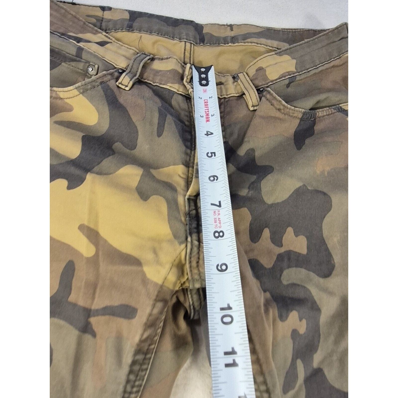 Levi's Levi’s 511 Women Camo Jeans Retro Woodland 31x32 Size 31" - 6 Thumbnail