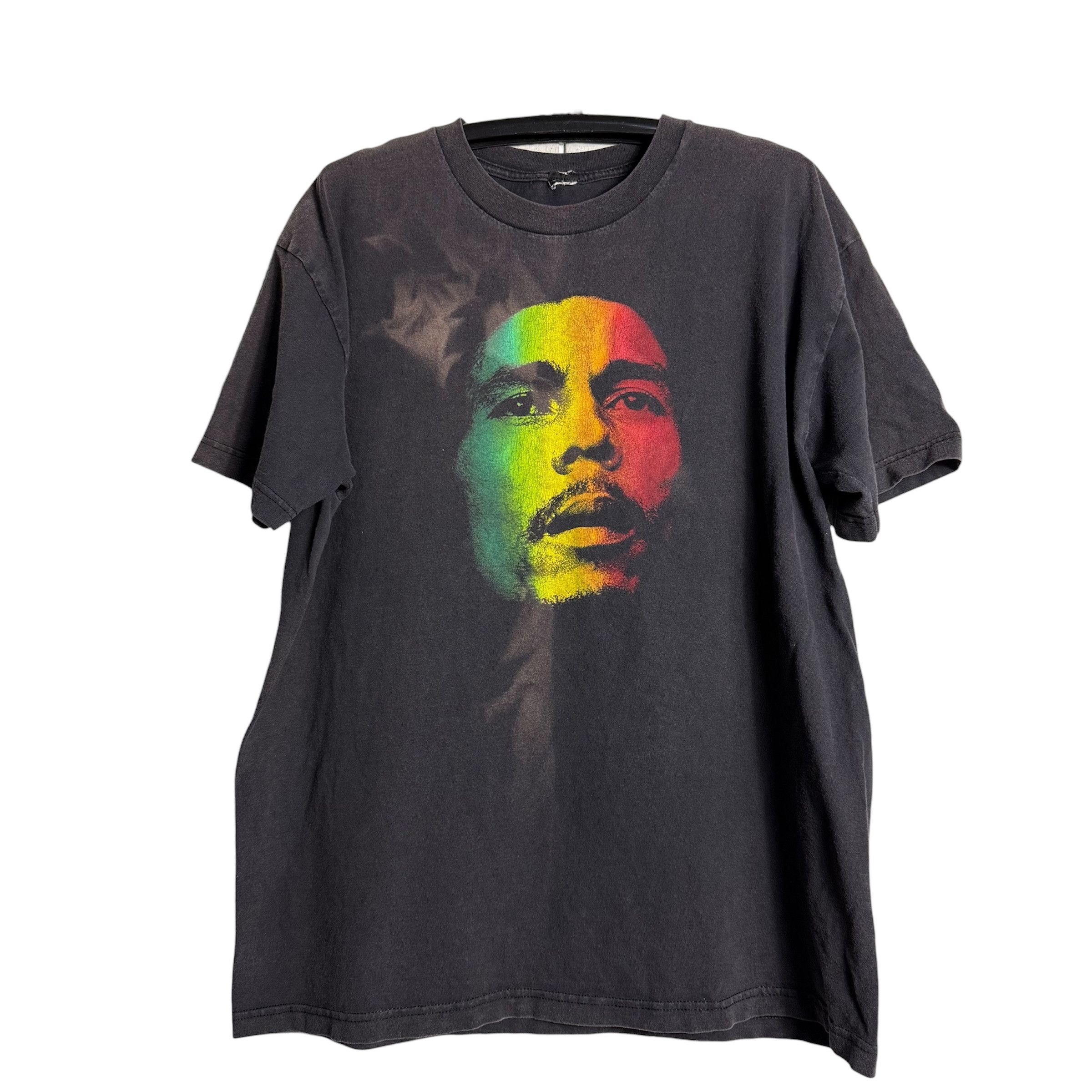 🔥RARE🔥Vintage Bob Marley 2004 Rasta Big Face T-shirt