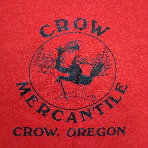 Other Vintage Crow Mercantile Oregon T-Shirt Size US L / EU 52-54 / 3 - 1 Thumbnail