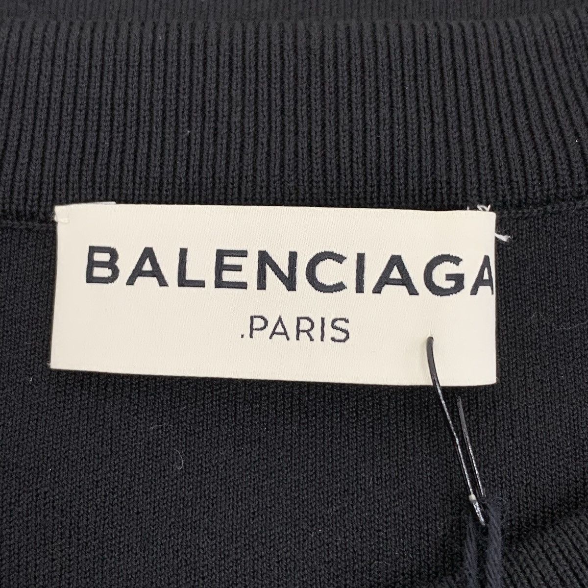 Balenciaga Balenciaga Black Cotton Long Sleeve Sweatshirt K26WX Size S / US 4 / IT 40 - 5 Thumbnail