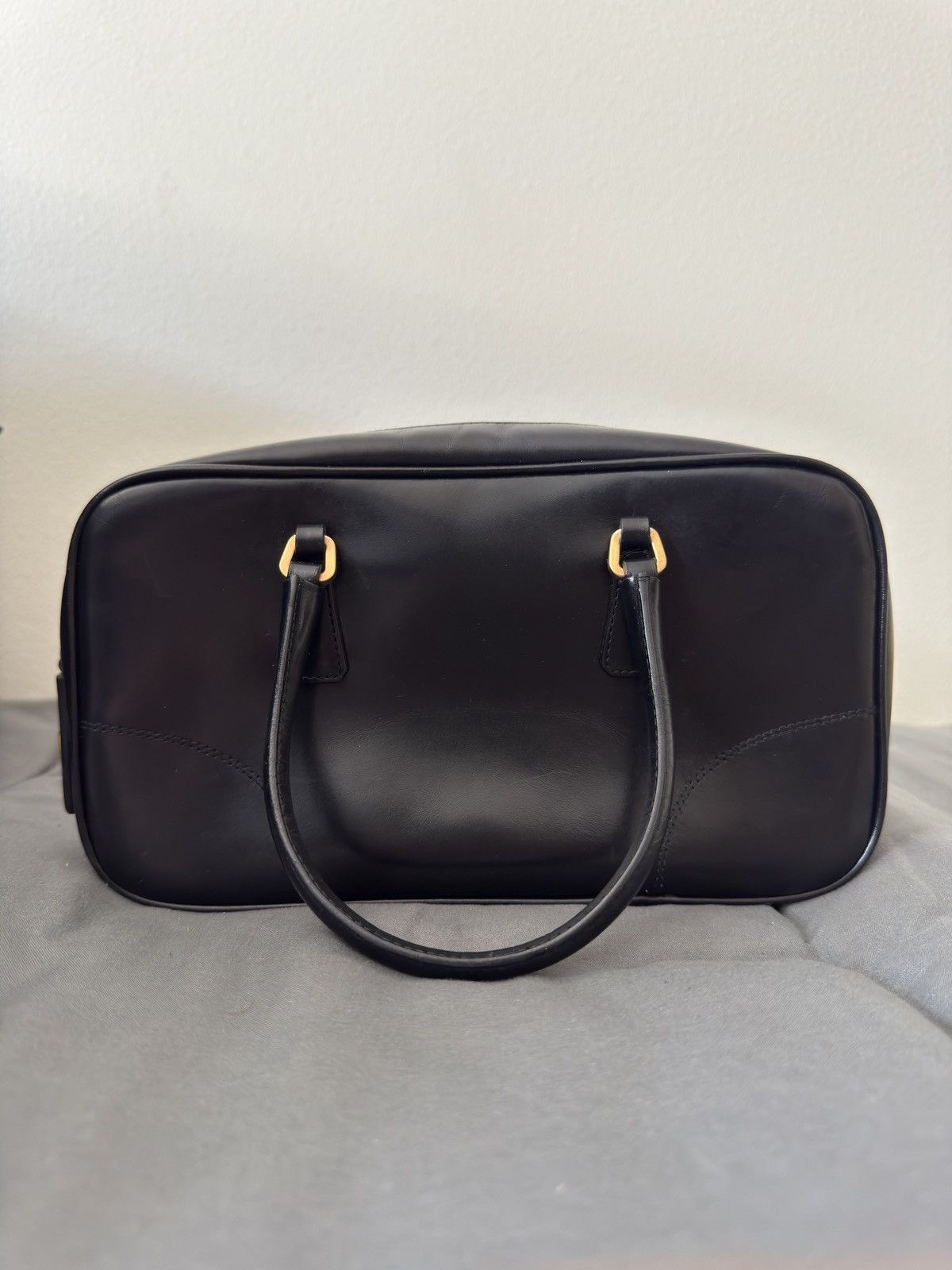 Prada Vintage Leather Prada Mini Bag Size ONE SIZE - 3 Thumbnail