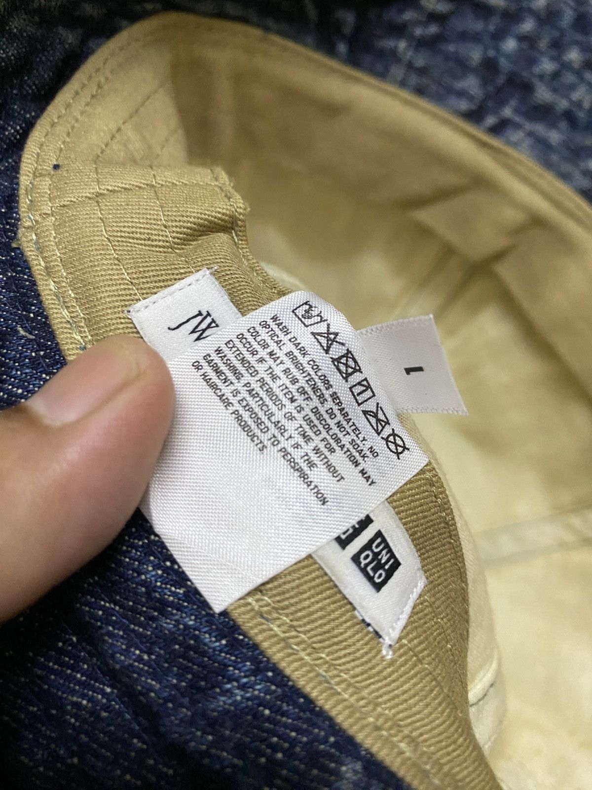 JW Anderson × Uniqlo Denim Seasoned JW Anderson X Uniqlo Cotton Hat Size ONE SIZE - 6 Thumbnail