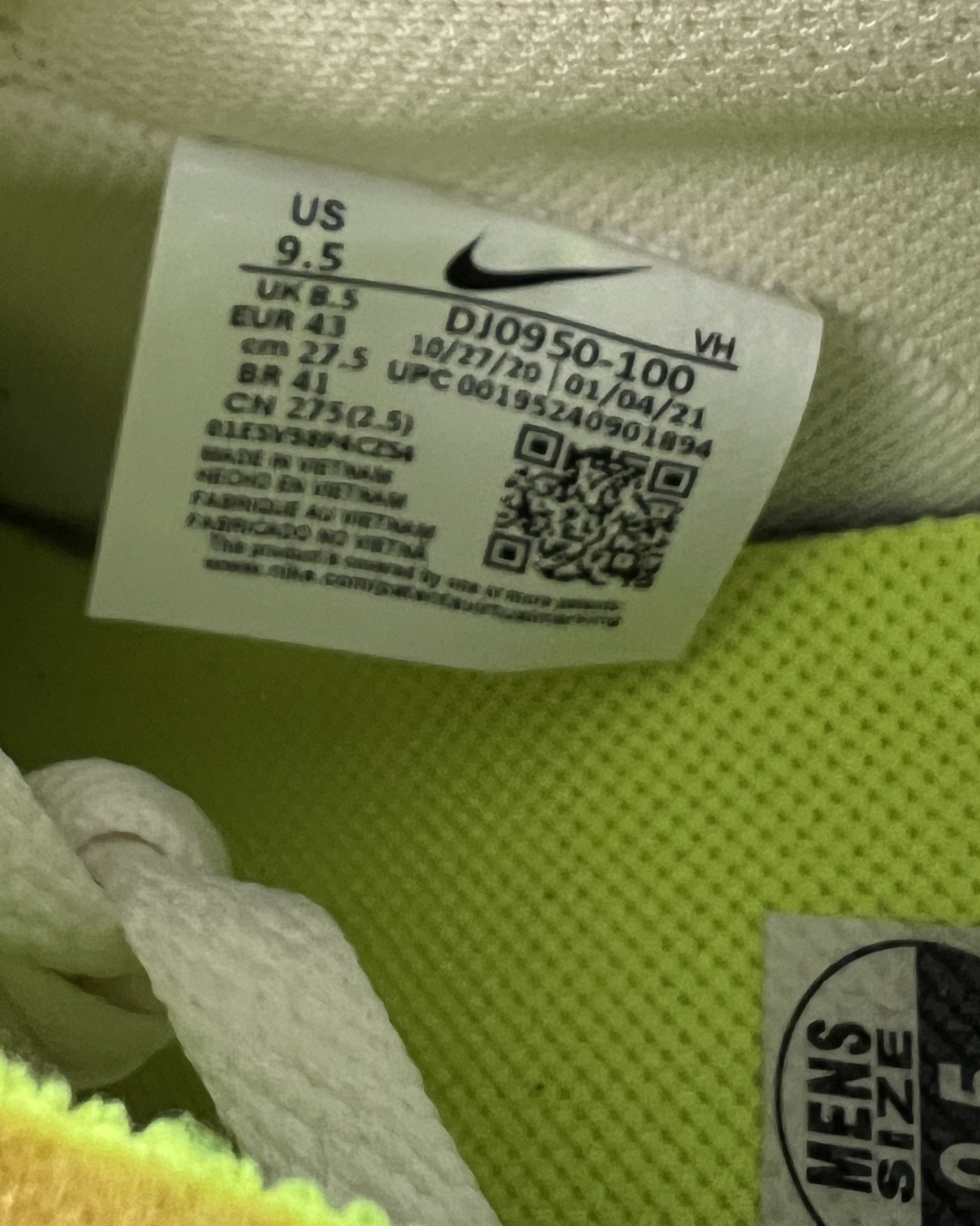 Nike Nike Dunk Low Off-White Lot 12 Size US 9.5 / EU 42-43 - 6 Thumbnail