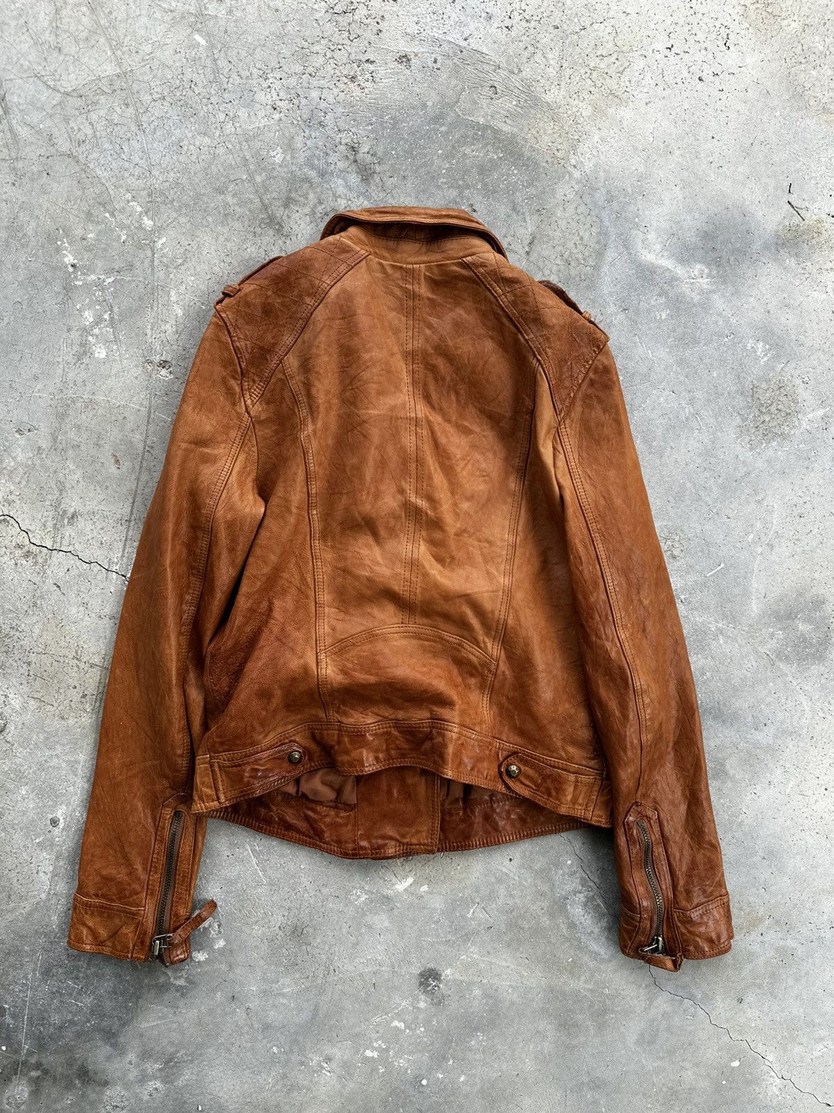 GOA GOA Biker Leather Jacket Size US S / EU 44-46 / 1 - 12 Thumbnail