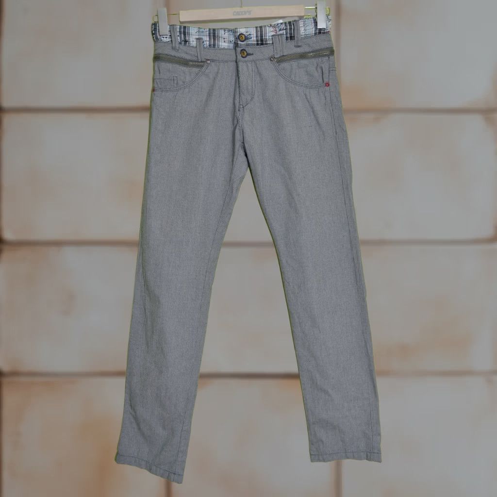 Desigual Desigual Mens Grey Cotton Jeans Trousers Size 30 Size US 30 / EU 46 - 1 Thumbnail