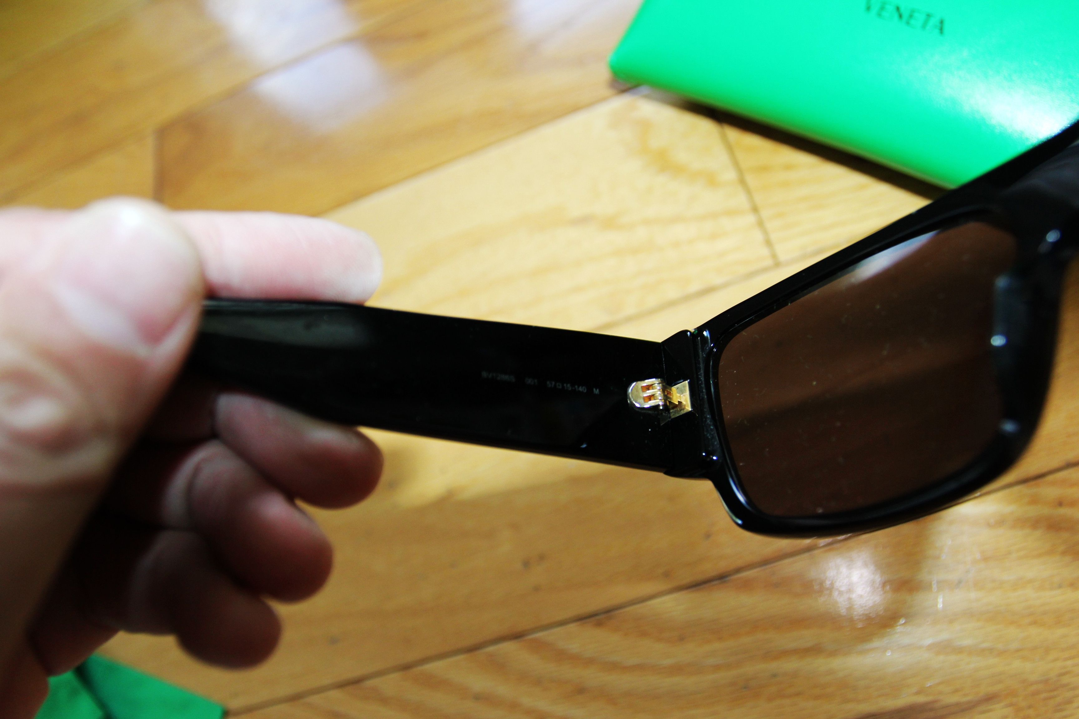 Bottega Veneta BNWT SS25 BOTTEGA VENETA SUNGLASSES BV1286S 001 Size ONE SIZE - 3 Thumbnail