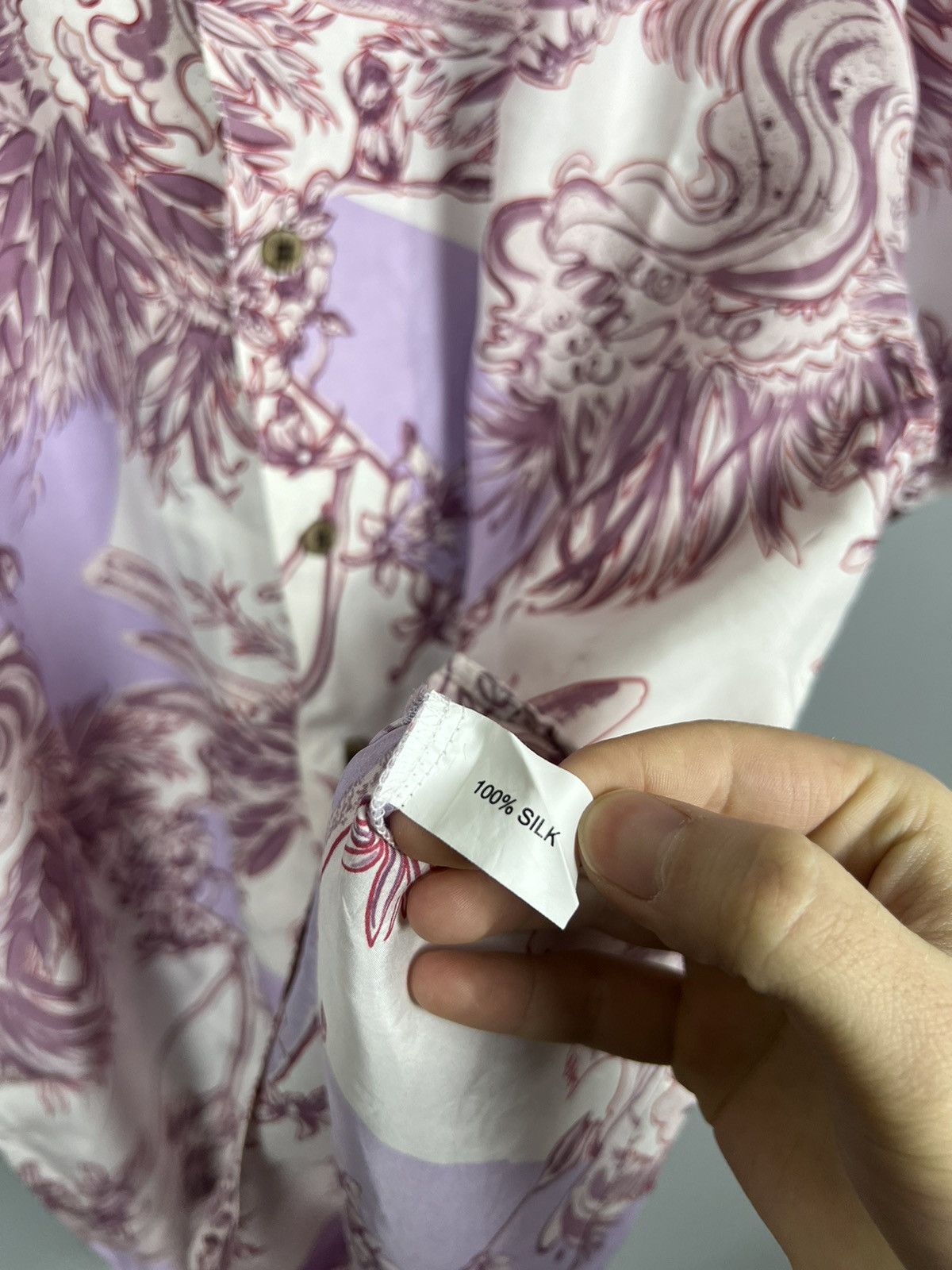 Quiksilver Quicksilver Hawaiian silk shirt button up floral print Rare Size US L / EU 52-54 / 3 - 8 Thumbnail