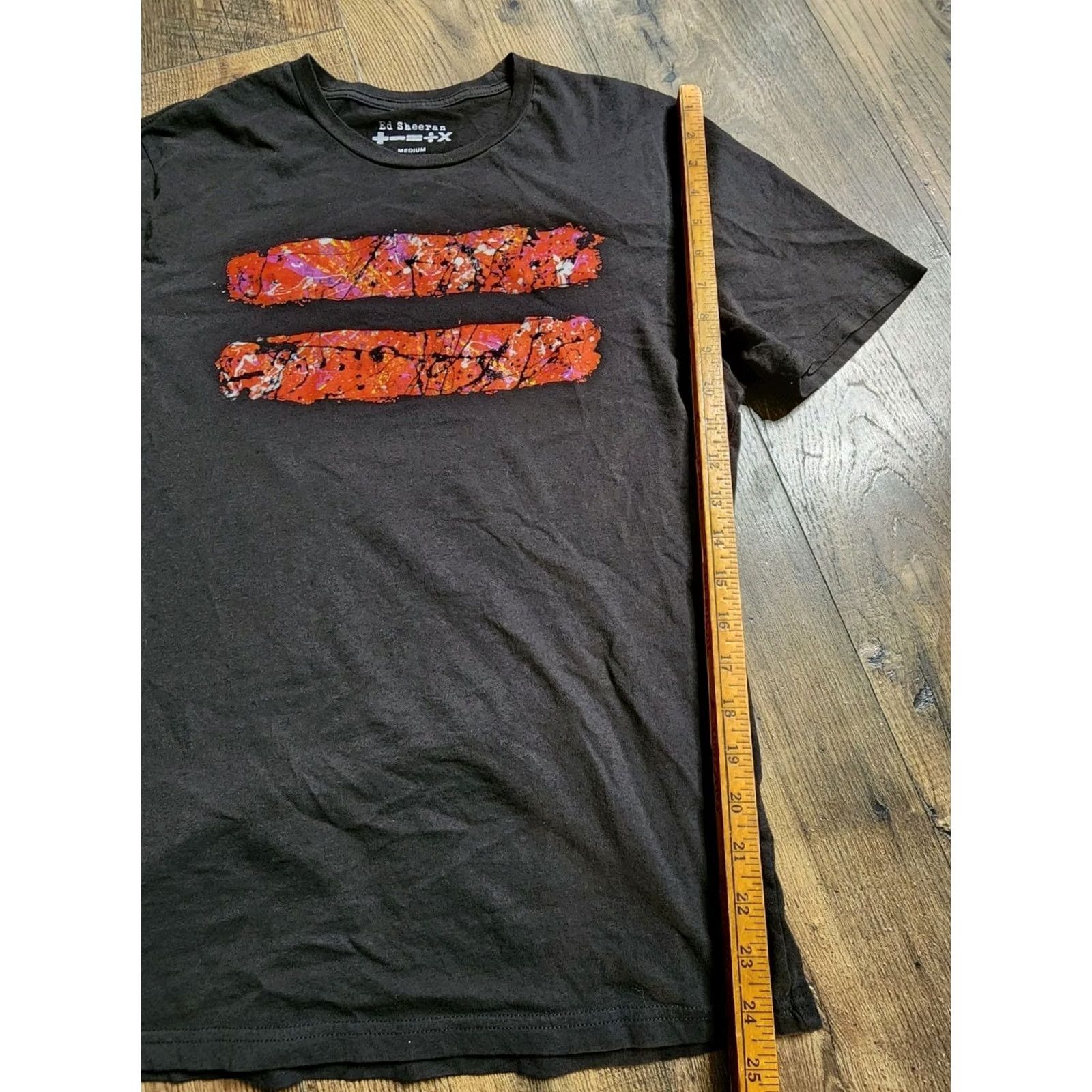 Doublet Mens M Ed Sheeran Mathematics Tour Dates T Shirt Double Sided Size US M / EU 48-50 / 2 - 2 Thumbnail