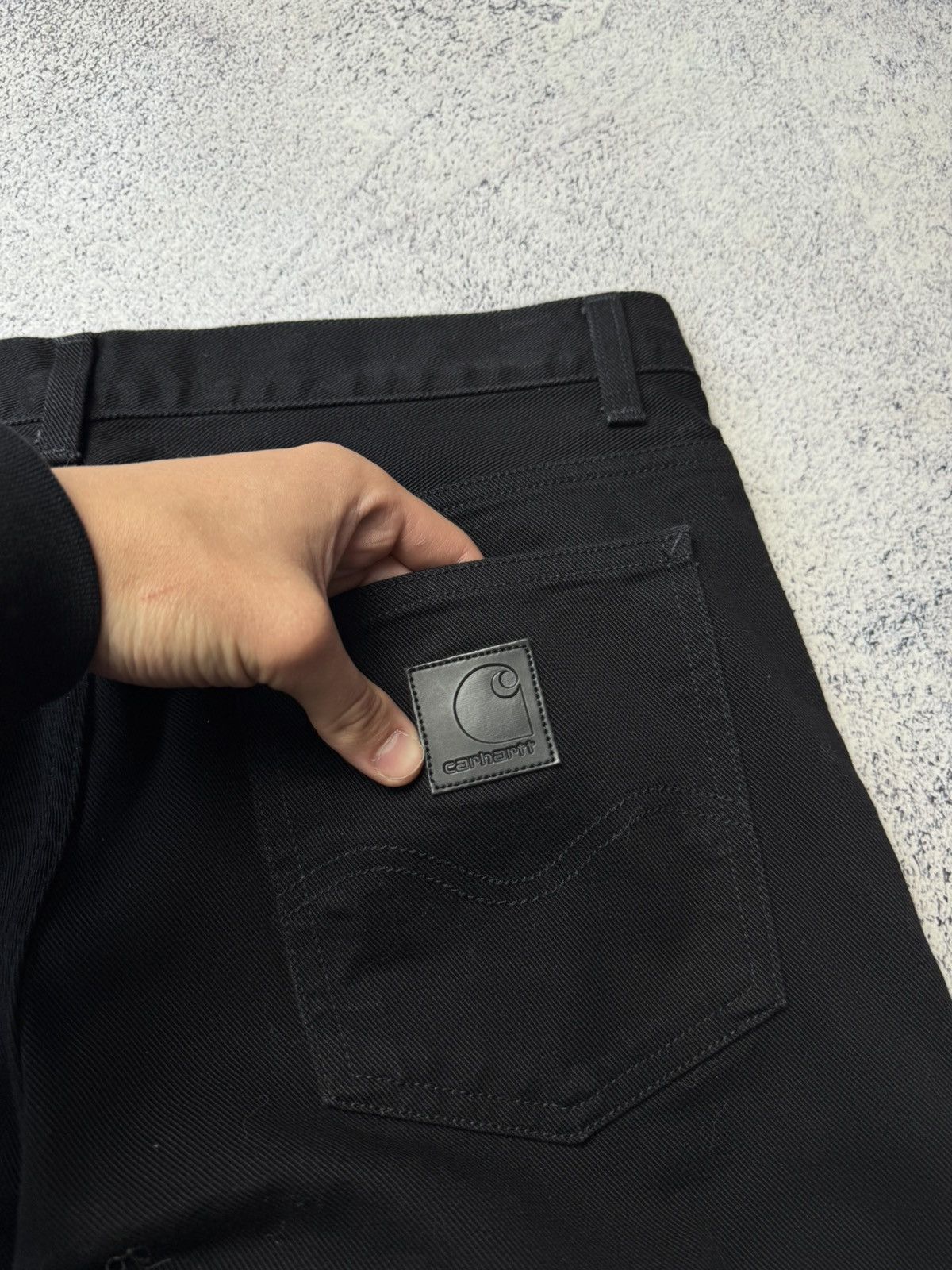 Carhartt Vintage Carhartt Wip Black Jeans Cargo Y2K Size US 34 / EU 50 - 6 Thumbnail