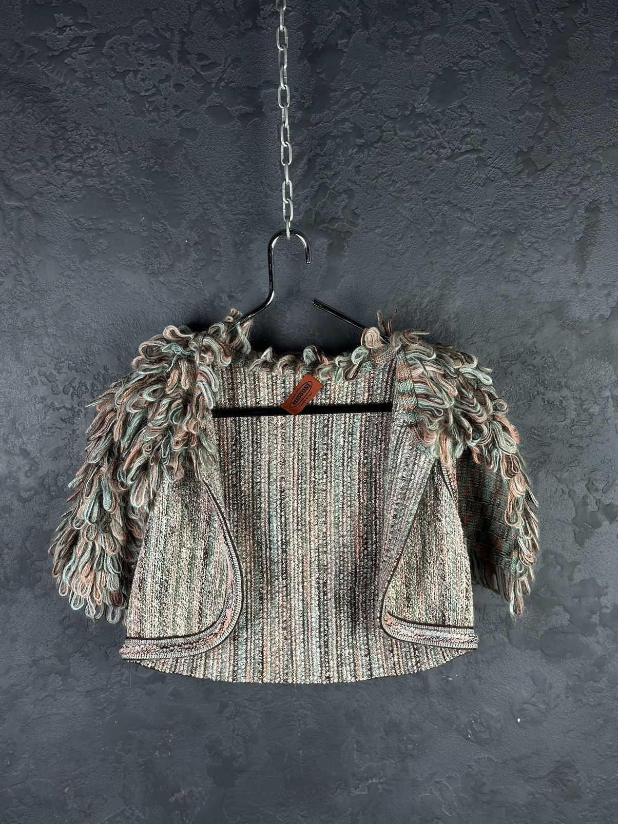 Designer × Missoni Missoni Womens Wool/Mohair Sweather Vest Size S / US 4 / IT 40 - 1 Thumbnail