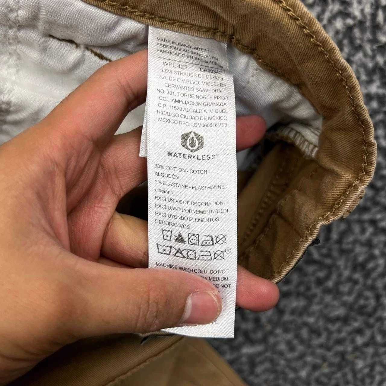 Other Signature Levi Strauss Athletic Fit Chino W34 L30 Pockets Size US 34 / EU 50 - 8 Thumbnail