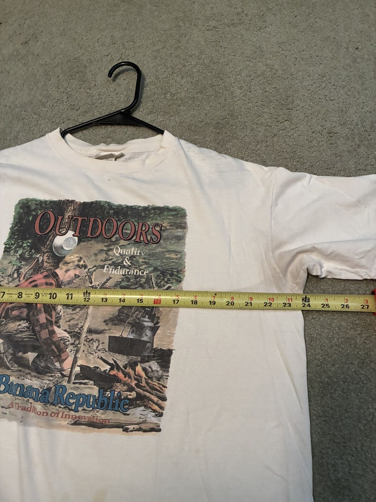 Banana Republic Vintage 90s Banana Republic tee shirt Size US XL / EU 56 / 4 - 6 Thumbnail