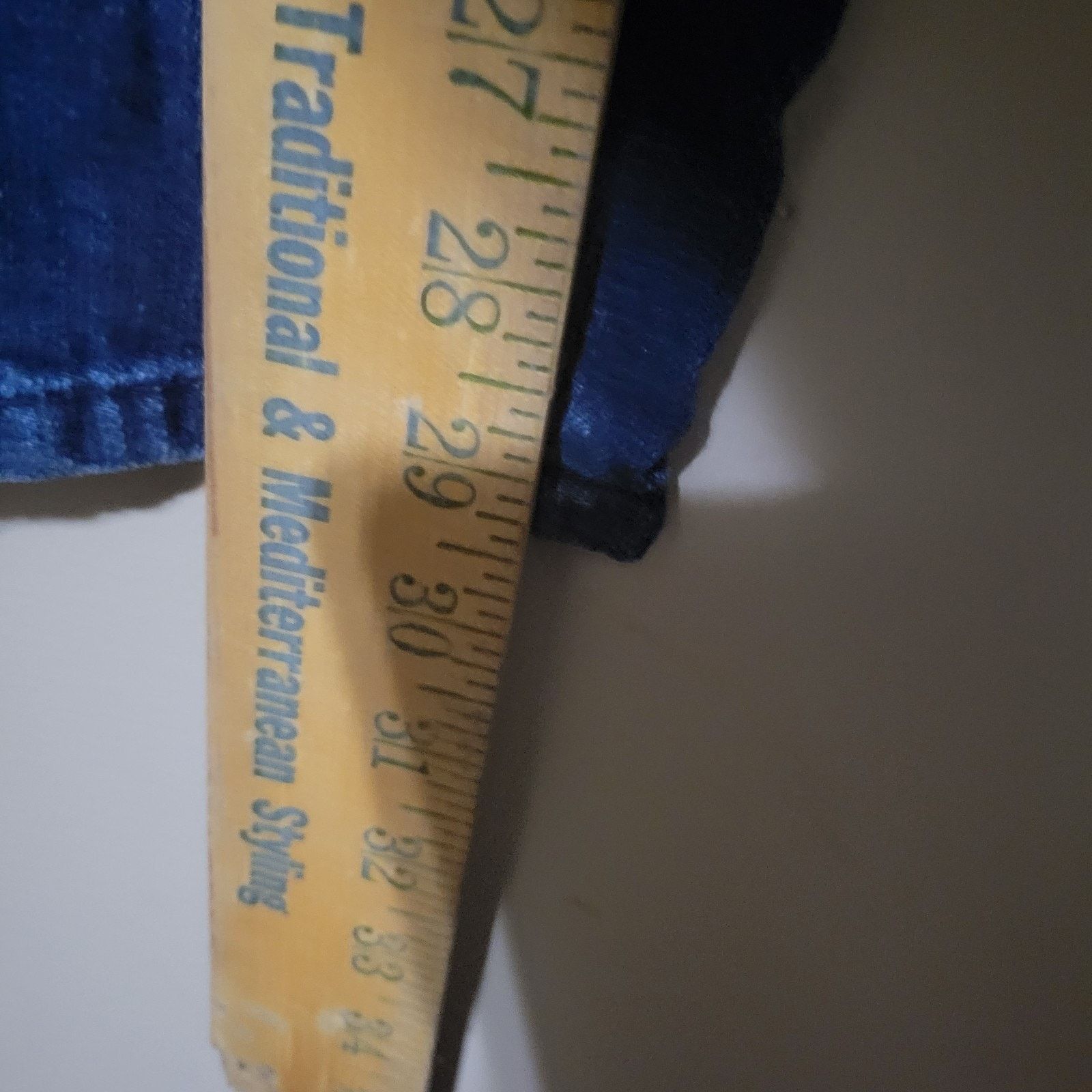 Lauren Ralph Lauren Lauren Ralph Lauren Blue Classic Straight Embezzled •12 Size 34" / US 12 / IT 48 - 4 Thumbnail