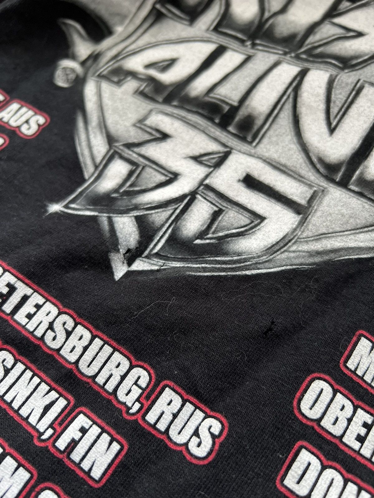 Band Tees × KISS × Vintage Tshirt Kiss Alive 2008 Tour Black Vintage Size US M / EU 48-50 / 2 - 4 Thumbnail
