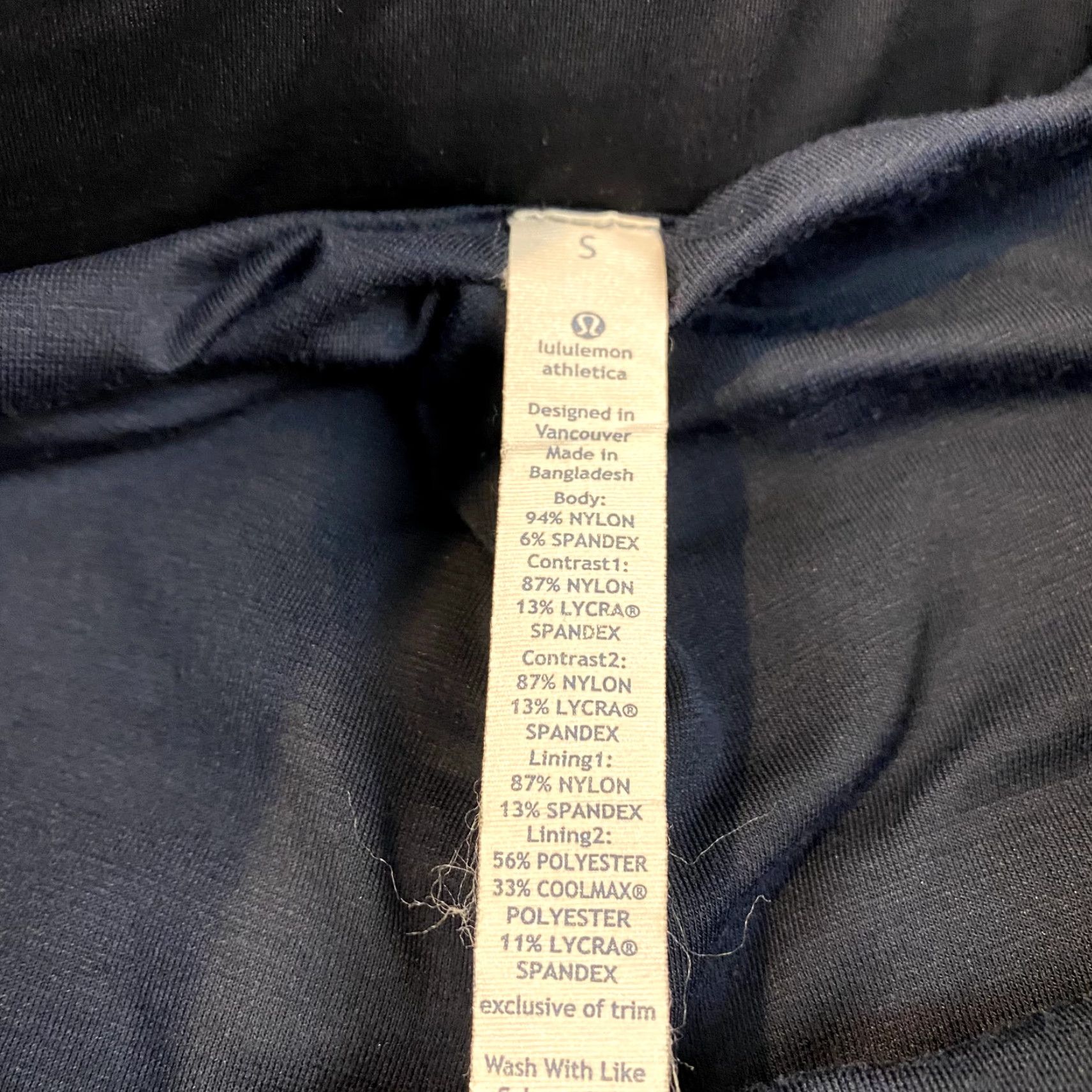 Lululemon Lululemon Pants Mens Small 28x29 Straight Blue Athletic Elastic Waist Gym Run Size US 29 - 3 Thumbnail