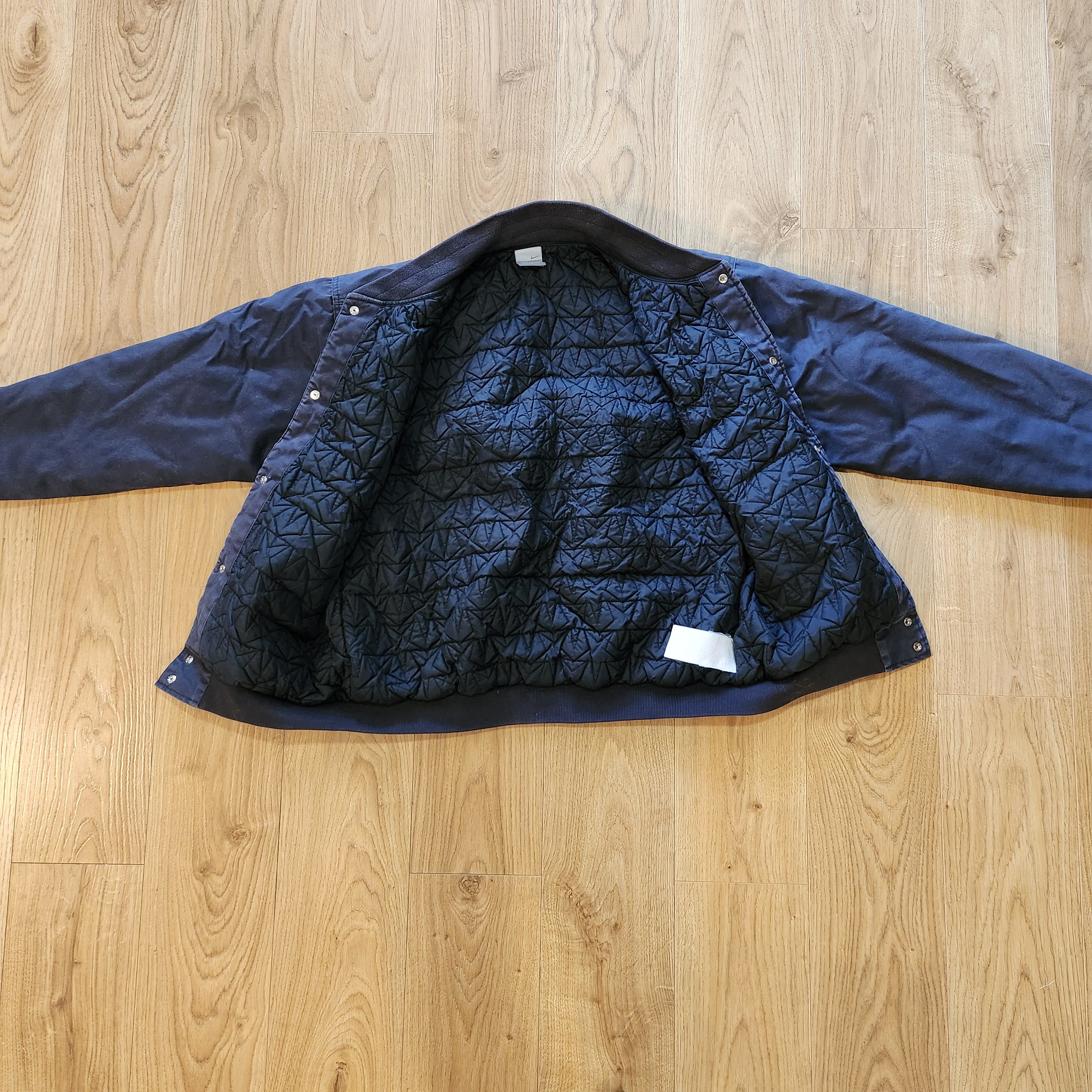 Nike × Vintage Varsity bomber Jacket y2k Nike Air Size US M / EU 48-50 / 2 - 2 Thumbnail