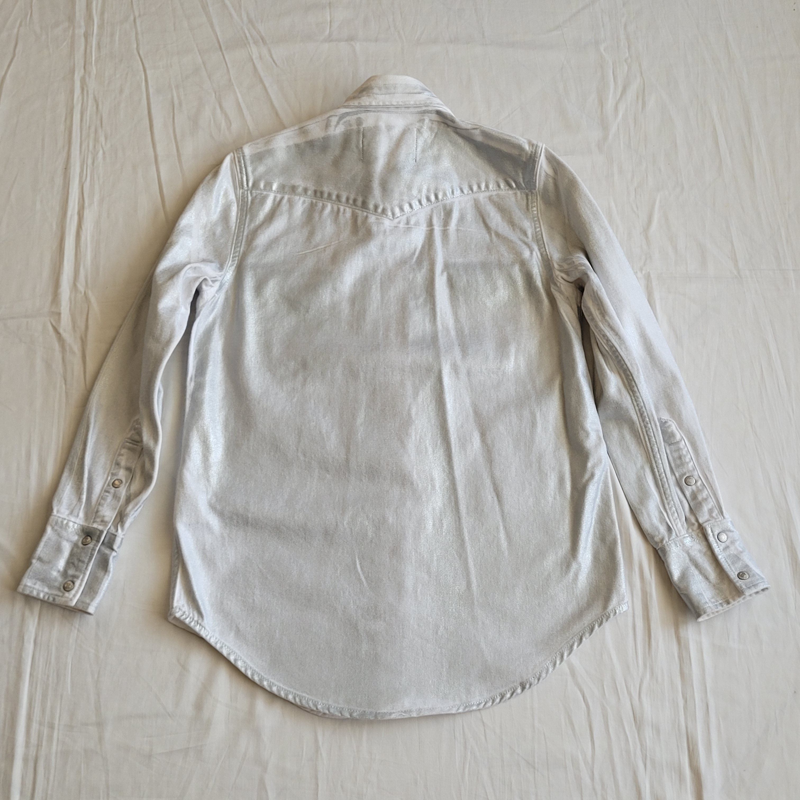 Raf Simons Calvin Klein by Raf Simons screenprinted western overshirt Size US XS / EU 42 / 0 - 8 Thumbnail
