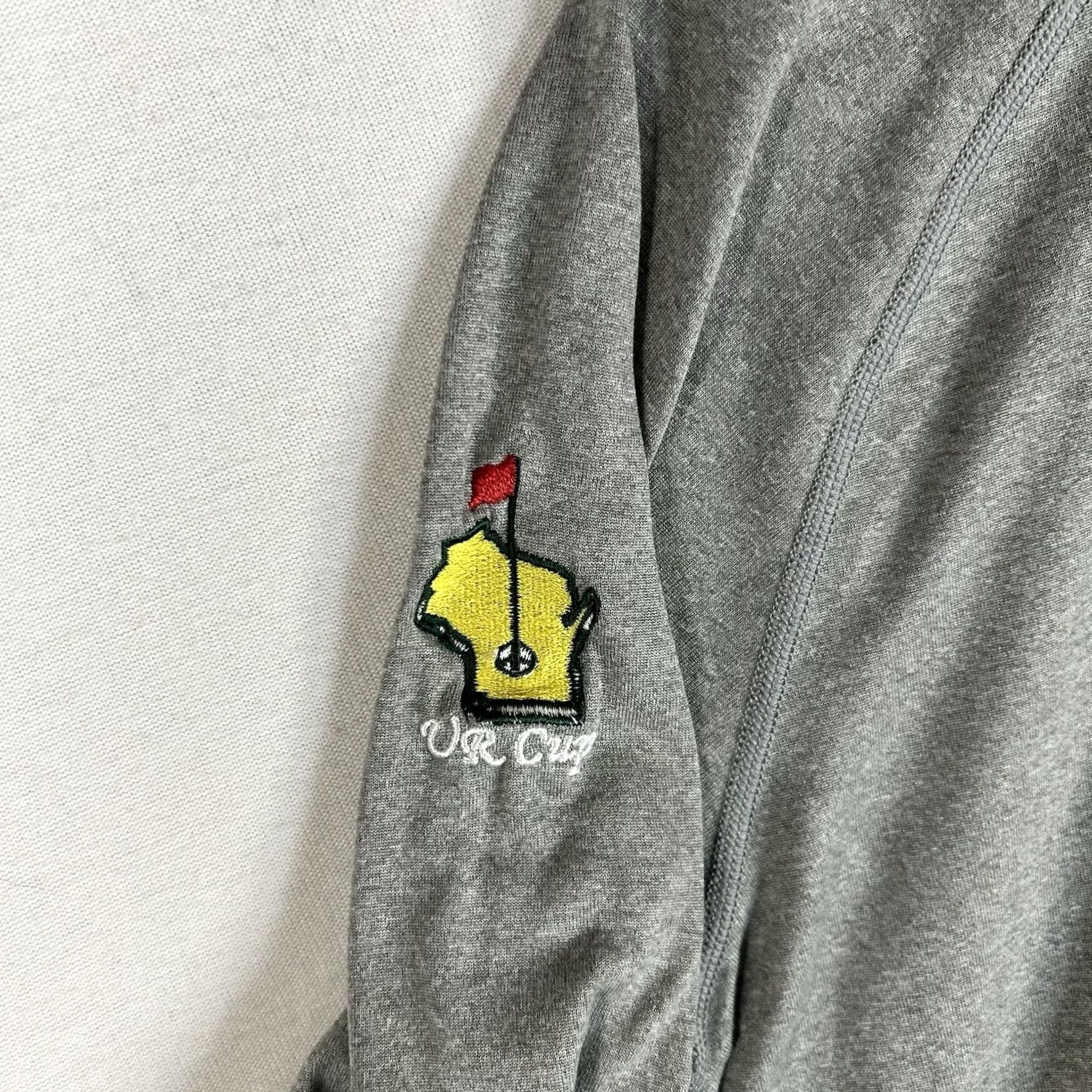 Under Armour Under Armour HeatGear Pullover 1/4 Zip Shirt Men's M Gray Size US M / EU 48-50 / 2 - 7 Thumbnail
