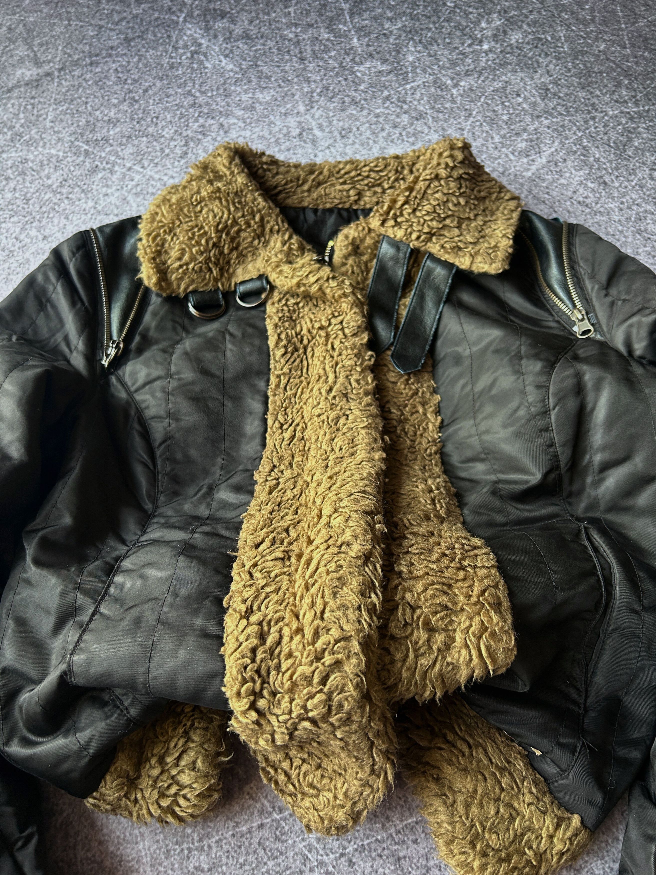 Japanese Brand VTG Avant Garde If Six Was Nine Style Y2K Fur Jacket 90s Size US S / EU 44-46 / 1 - 4 Thumbnail