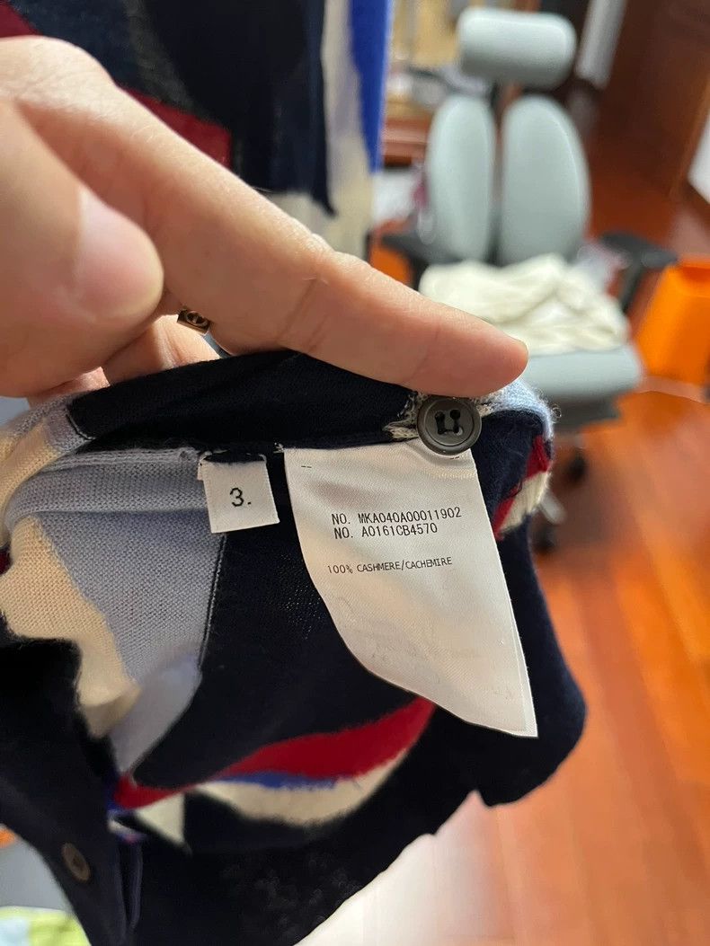 Thom Browne Thom Browne size3 Cashmere patchwork sweater Size US L / EU 52-54 / 3 - 4 Thumbnail