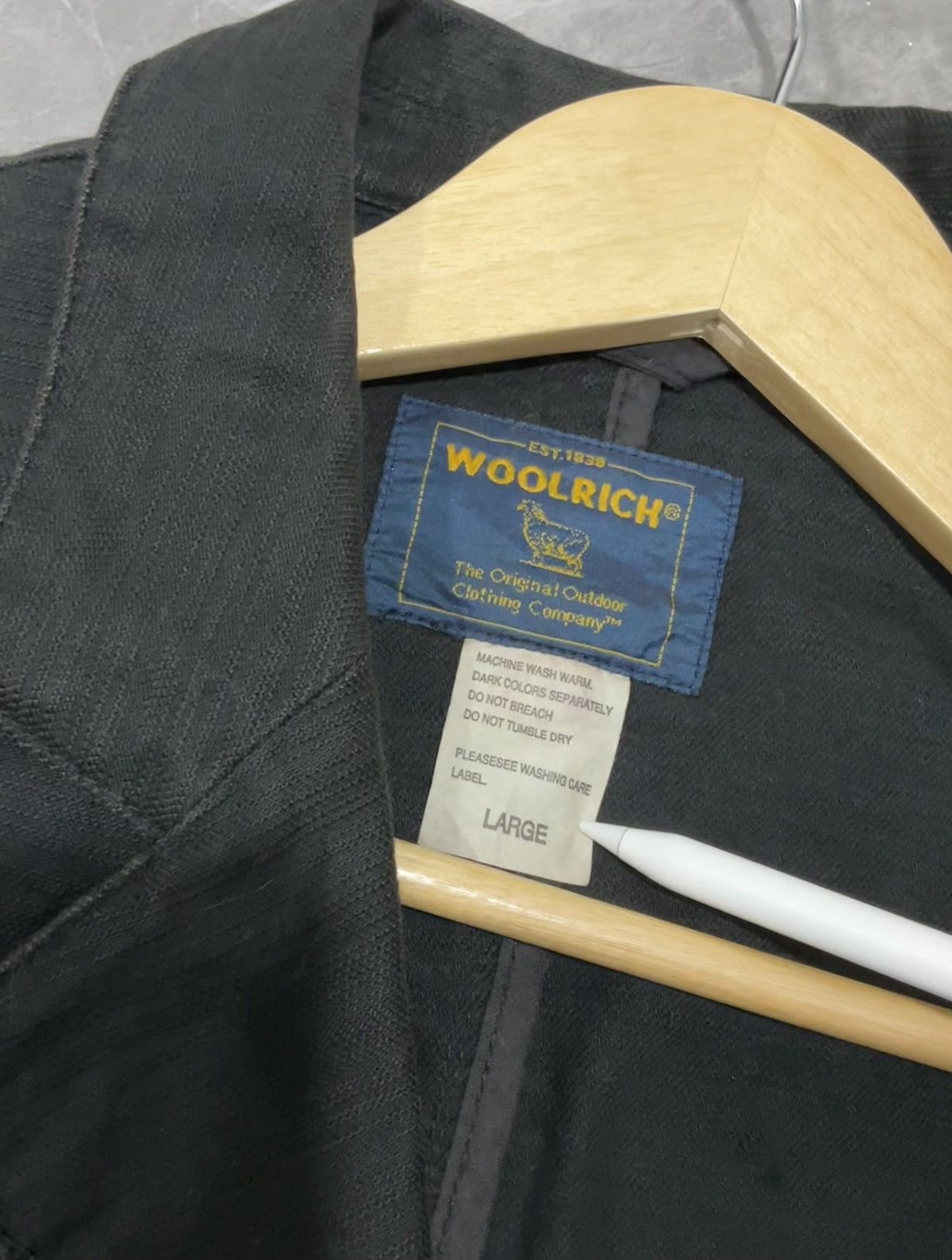 Woolrich Woolen Mills Vintage Woolrich Velvet Coat Jacket Line Stripe Size US M / EU 48-50 / 2 - 5 Thumbnail