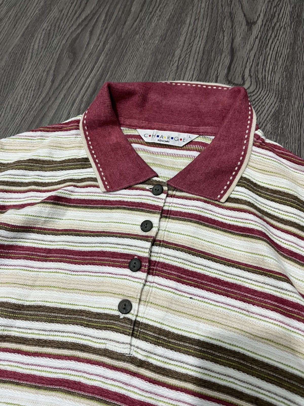 Japanese Brand 🇯🇵Charge Renown long sleeve polo🇯🇵 Size US L / EU 52-54 / 3 - 5 Thumbnail