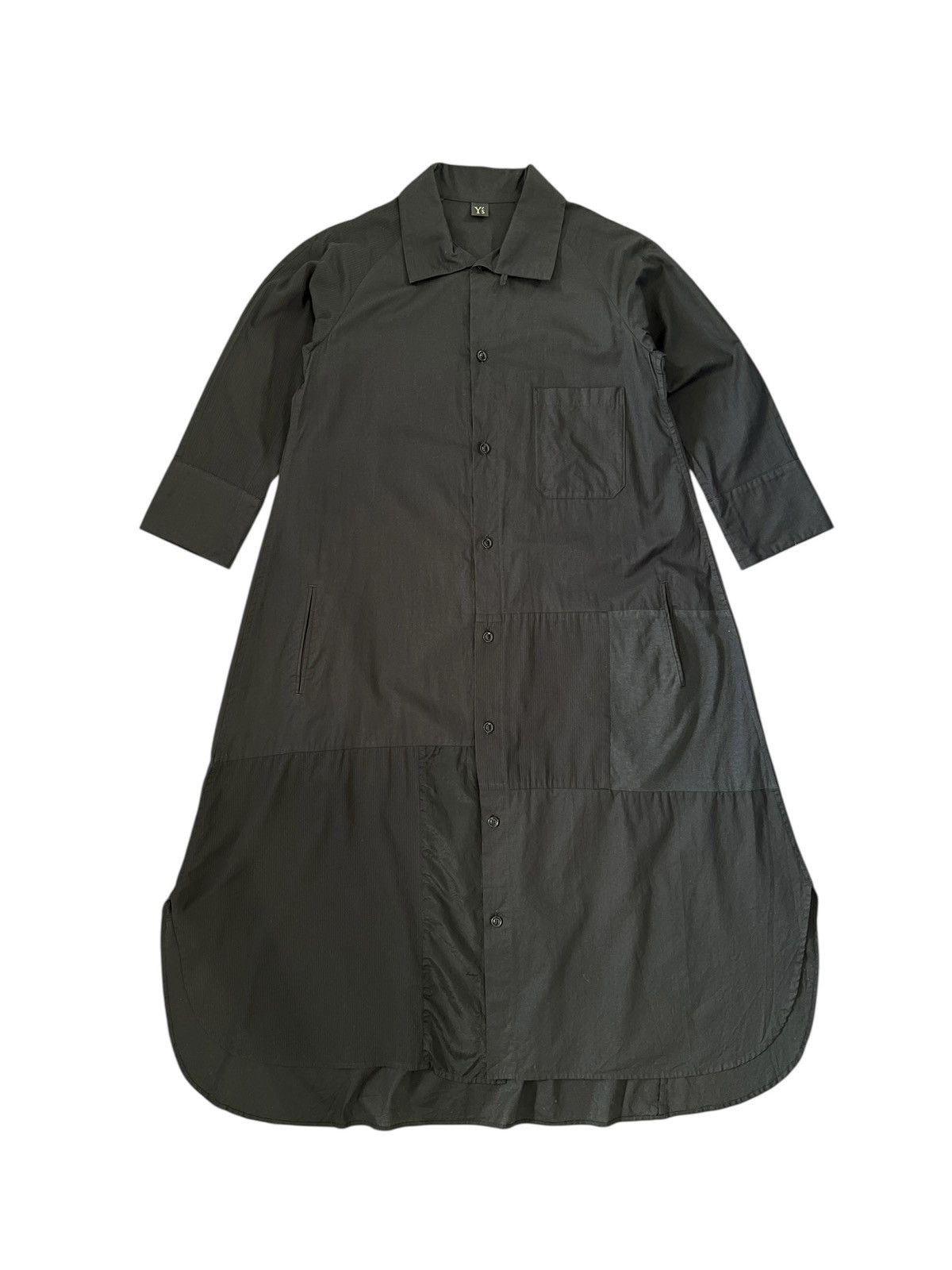 Y's × Yohji Yamamoto Y’s Reworked Button Long Shirt Dress Size M / US 6-8 / IT 42-44 - 1 Thumbnail