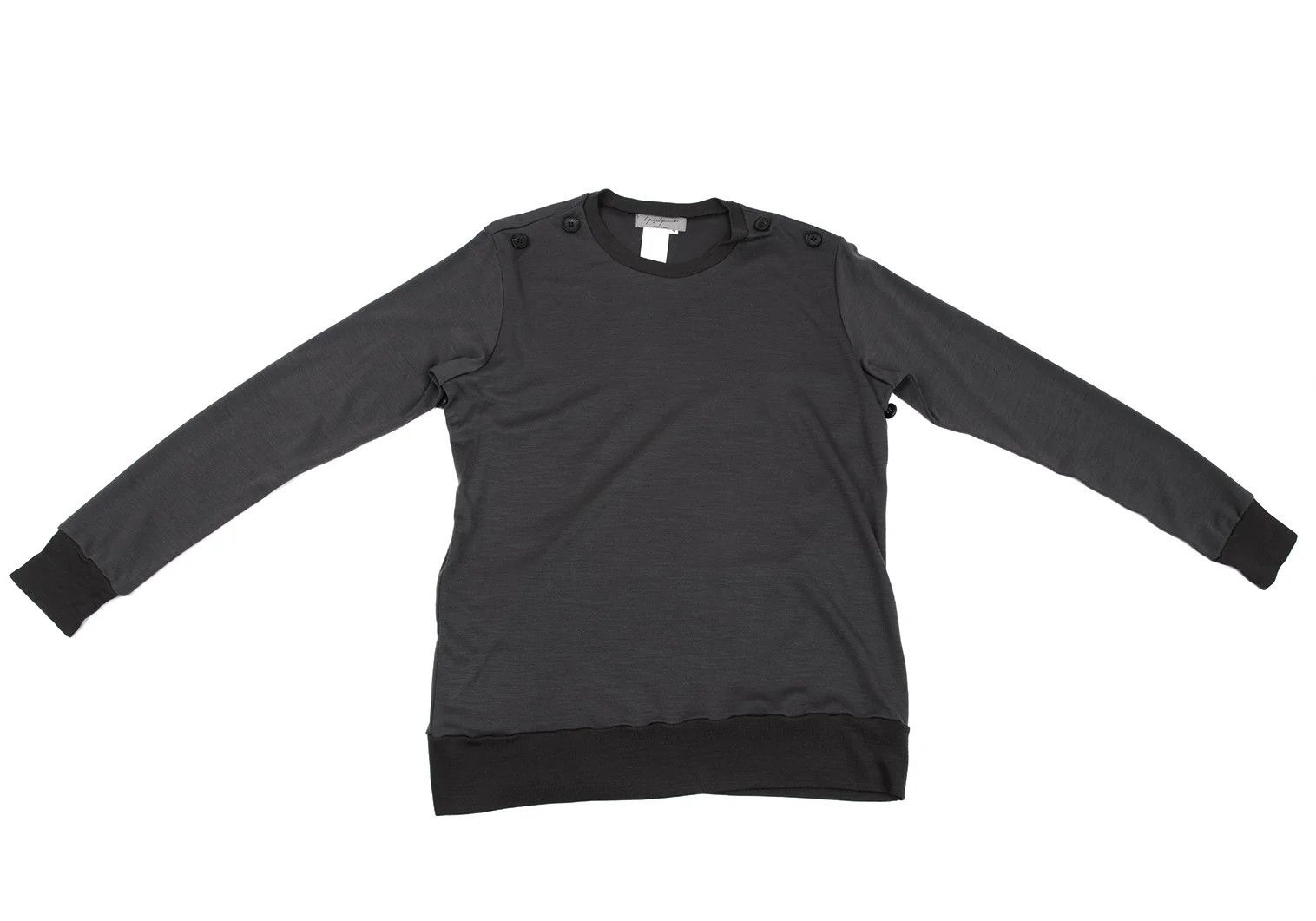Yohji Yamamoto Yohji Yamamoto Cable Knit Wool Top Mocha M Size US M / EU 48-50 / 2 - 10 Thumbnail
