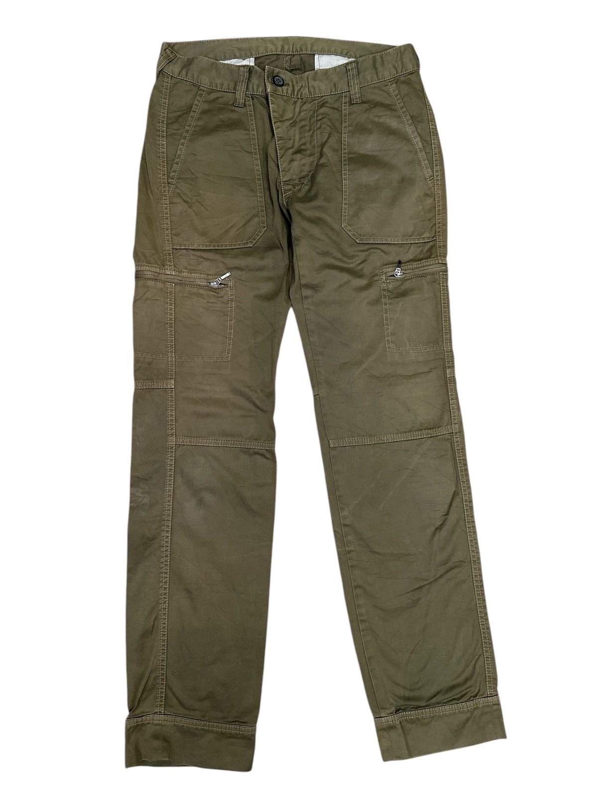Kapital Abahouse Multipocket Trouser Green Army 💥 Size US 30 / EU 46 - 1 Thumbnail