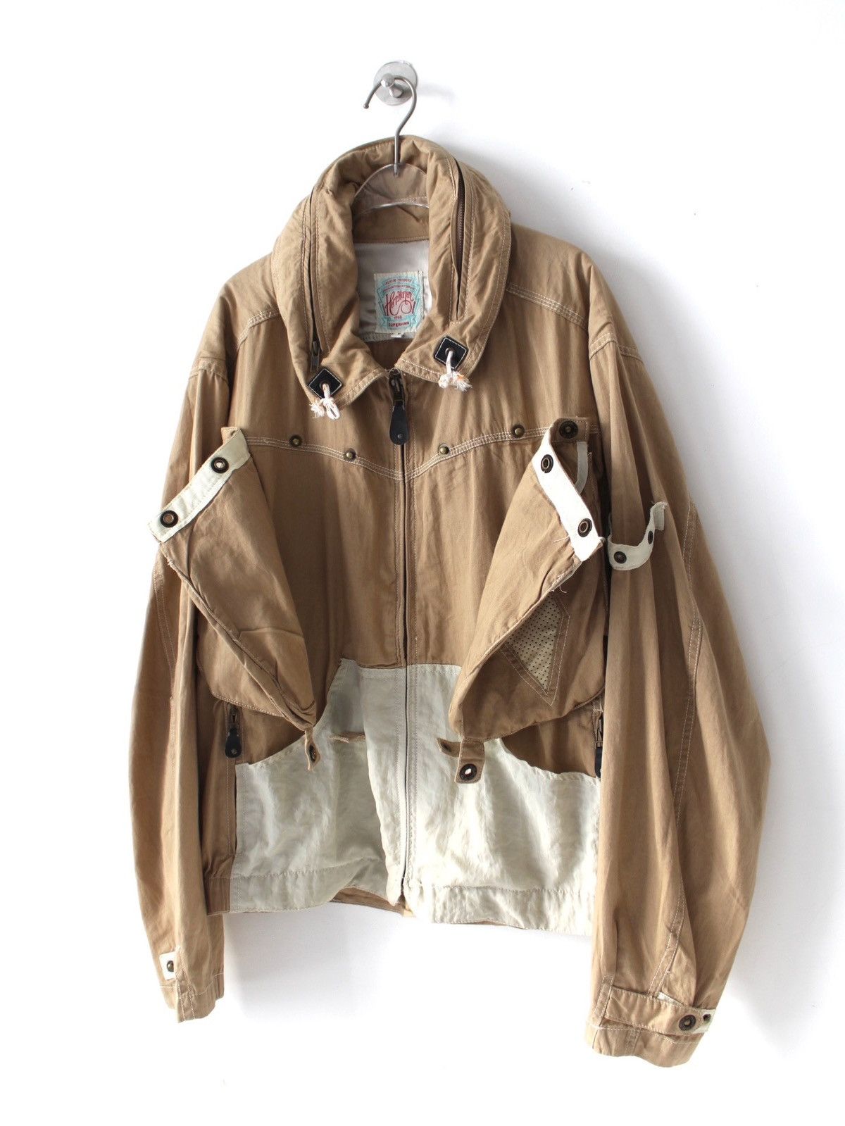 Vintage HERRHORTEN MULTI-FUNCTION OUTDOOR JACKET “SUPERMAN 1960” Size US XL / EU 56 / 4 - 2 Thumbnail