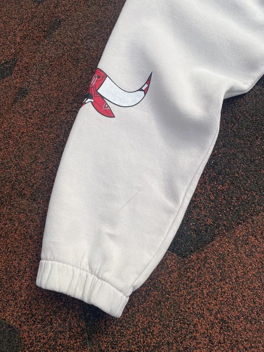NBA VTG CHICAGO BULLS NBA Basketball Team Sweatpants Light Beige Size US 34 / EU 50 - 15 Thumbnail