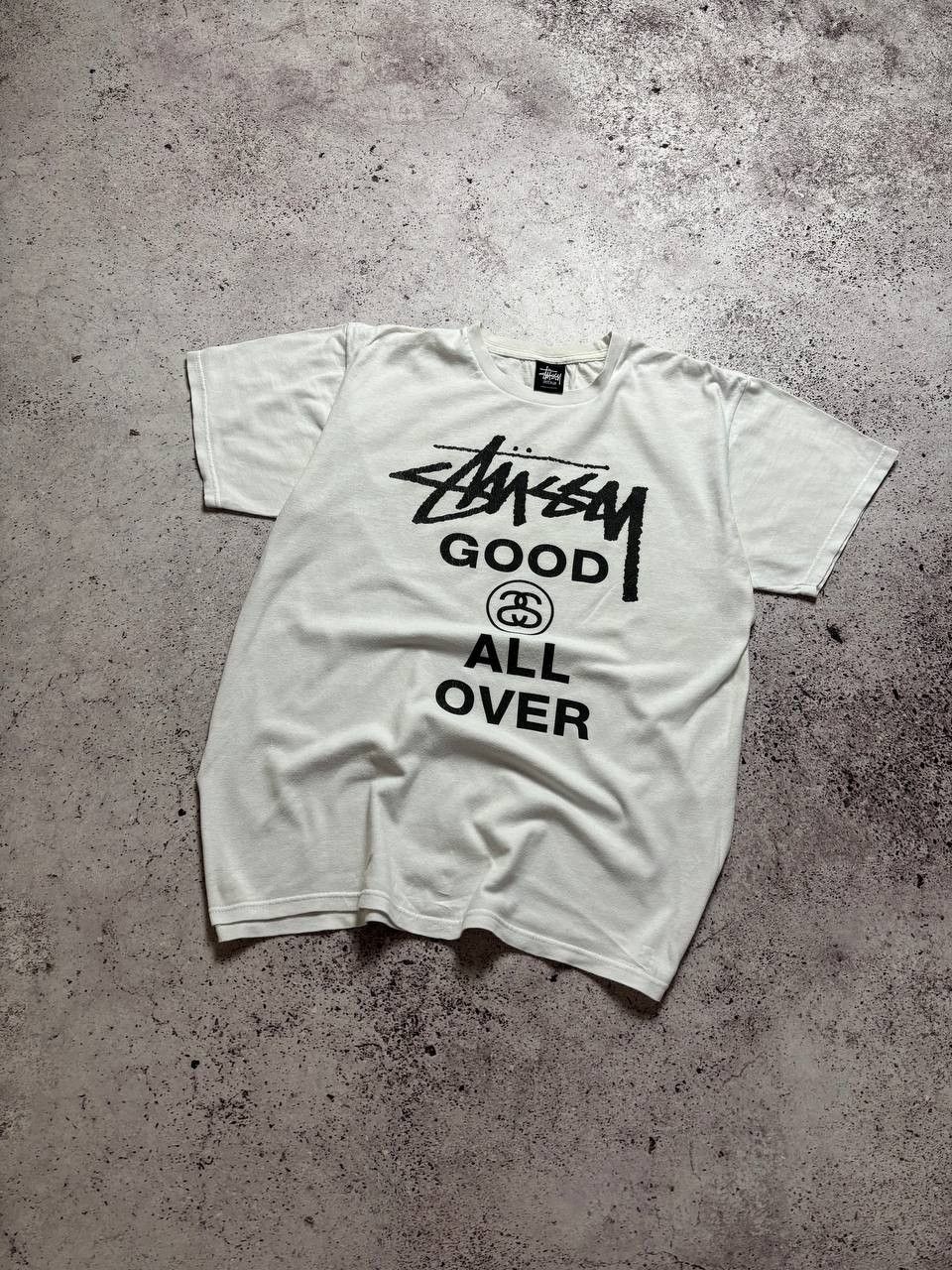 Stussy Vintage Stussy T-Shirt BIg Logo Monogram Logos Size US M / EU 48-50 / 2 - 1 Thumbnail