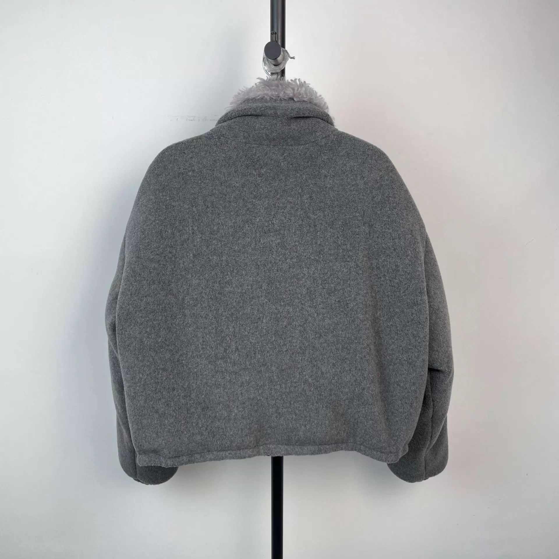 Miu Miu MIU MIU Gray Short Down Jacket 40 Size S / US 4 / IT 40 - 2 Thumbnail
