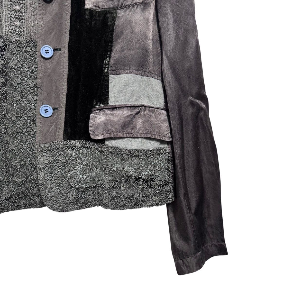 Tricot Comme des Garcons Aw2007 Tricot Comme des Garcons Patchwork Blazer Jacket Size M / US 6-8 / IT 42-44 - 8 Thumbnail