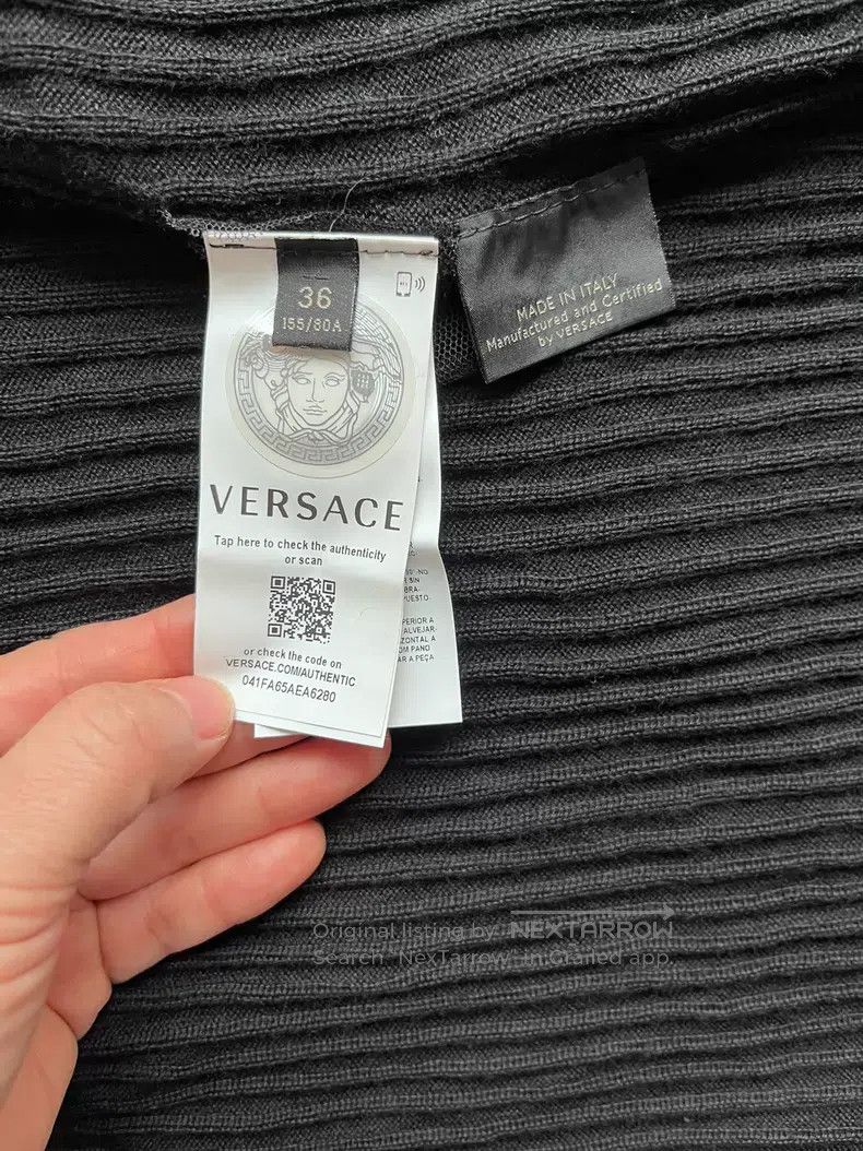 Versace Versace Turtleneck knitted dress Size XS / US 0-2 / IT 36-38 - 8 Thumbnail