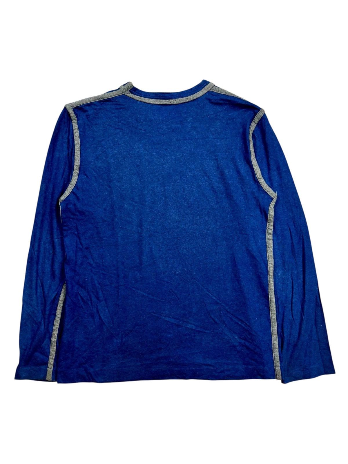 Comme des Garcons Homme Plus 1998 CDGHP - Contrast Stitching Longsleeve Size US M / EU 48-50 / 2 - 2 Thumbnail