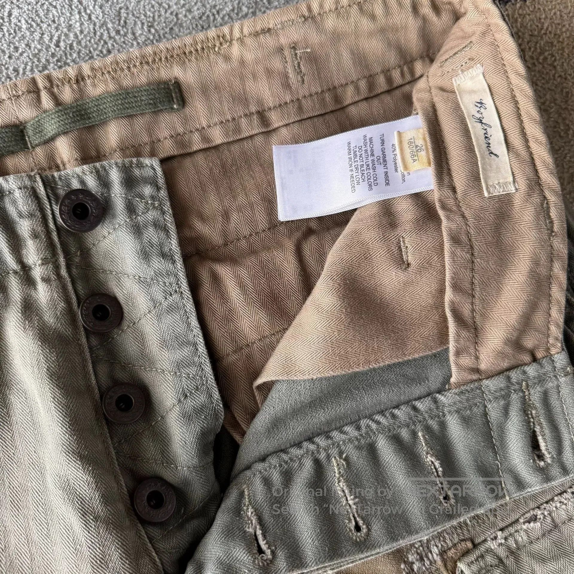Denim & Supply Ralph Lauren Ralph Lauren Denim Supply Cargo Pants. Size 26" / US 2 / IT 38 - 6 Thumbnail