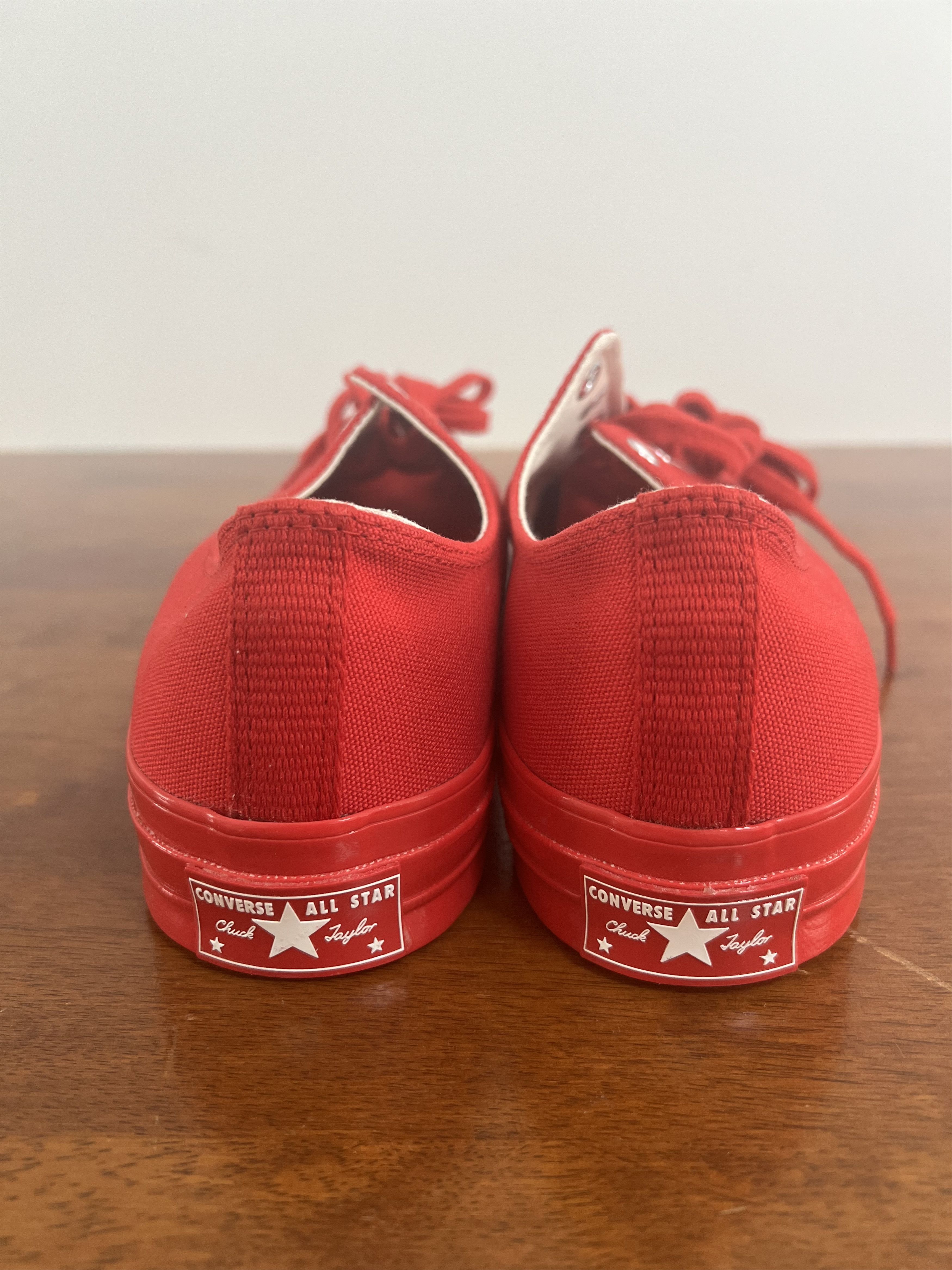 Converse × Undercover 💚 2018 Undercover x Converse Chuck 70 OX Racing Red Size US 12 / EU 45 - 9 Thumbnail