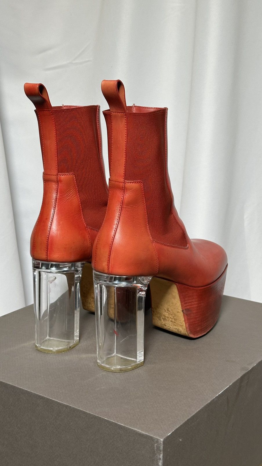 Rick Owens Rick Owens KISS platform chelsea boot (EU41.5) Size US 8.5 / EU 41-42 - 4 Thumbnail