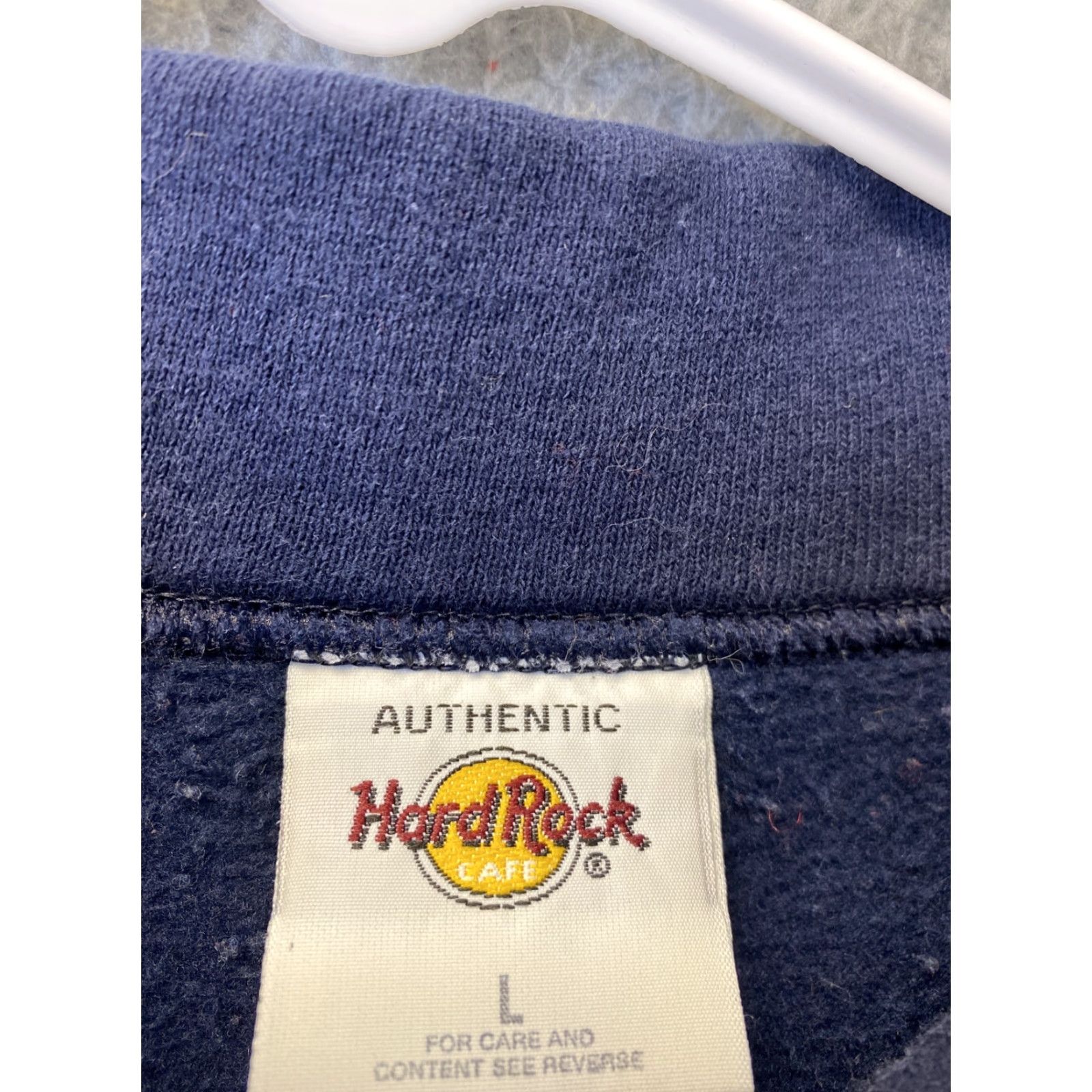 Hard Rock Cafe VINTAGE Hard Rock Cafe Jacket Fleece Pullover 3/4 Zip Mens Blue L Embroidered Logo San Diego 102-12 Size US L / EU 52-54 / 3 - 3 Thumbnail