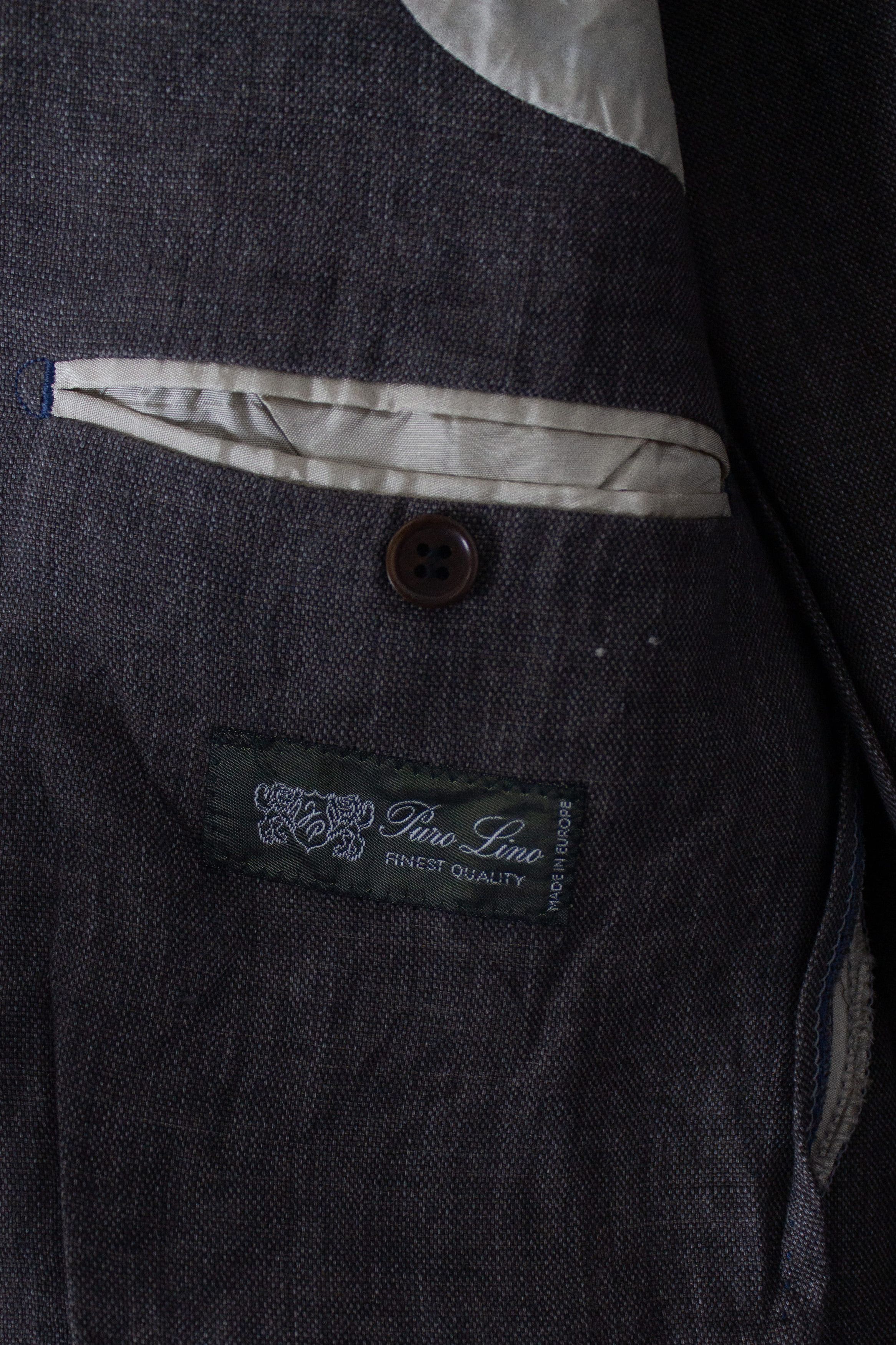 120% Lino Sartoria Sportivo Linen Blazer Jacket 44 Size US S / EU 44-46 / 1 - 5 Thumbnail