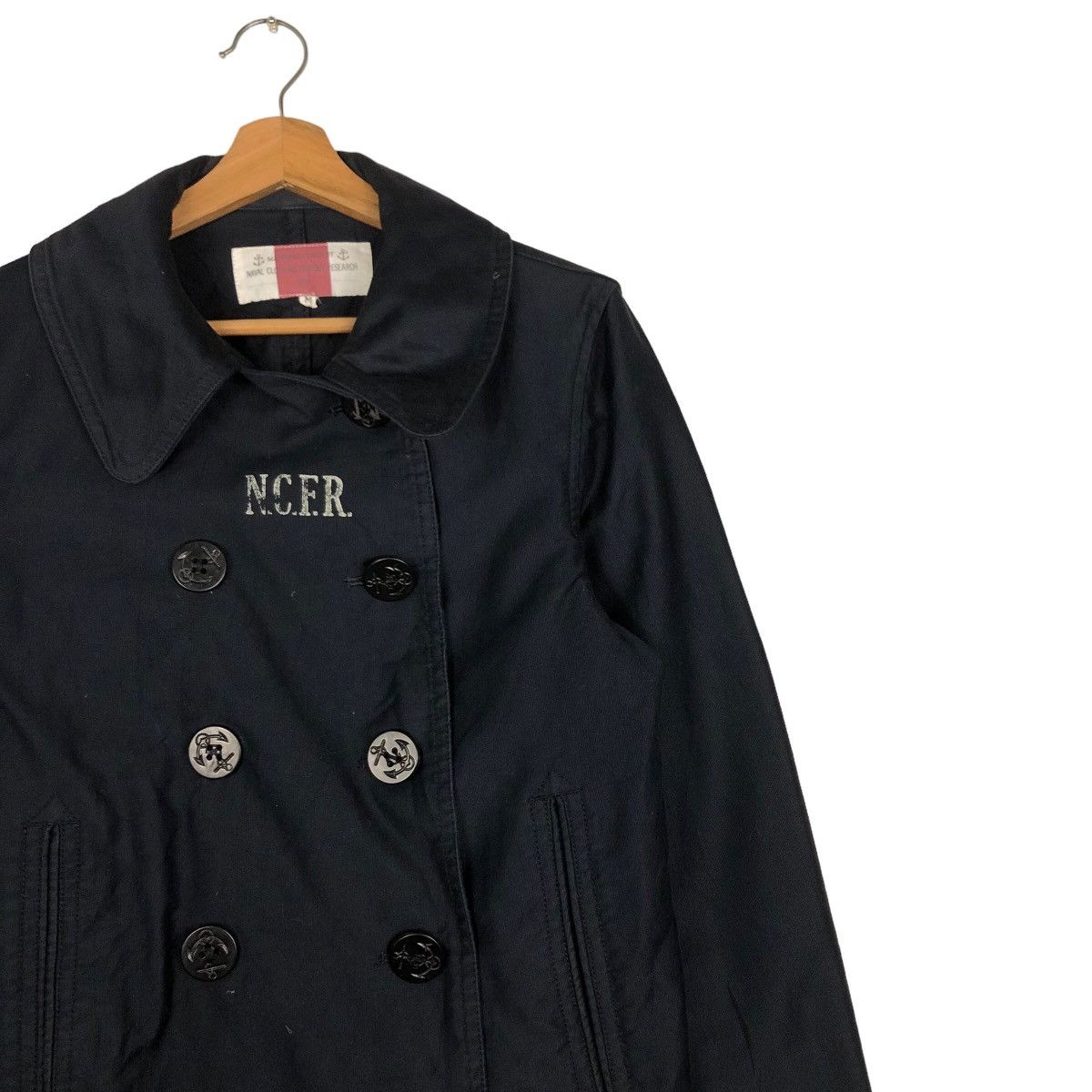 General Research 🔥Vintage Pea Coats Jacket Naval Clothing Factory Research Size US M / EU 48-50 / 2 - 6 Thumbnail