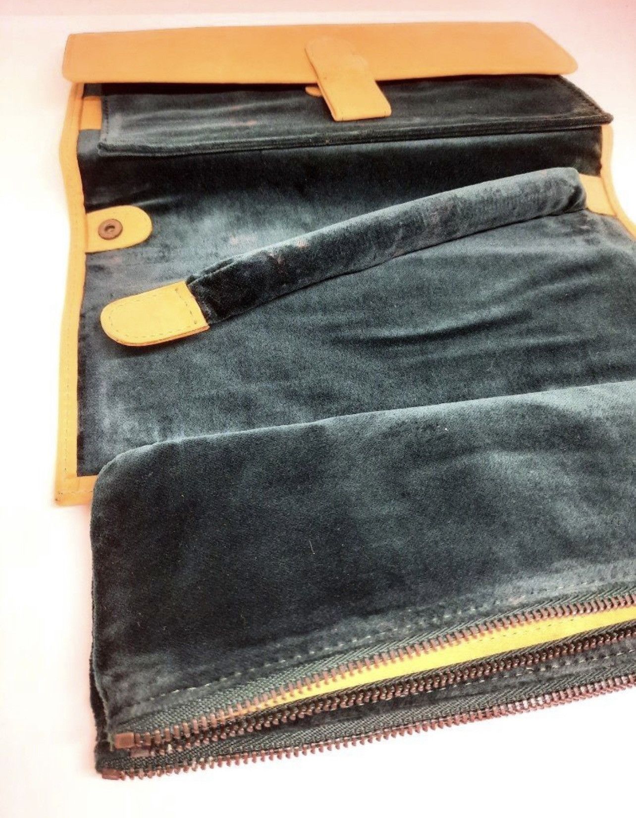 Maison Margiela 🔥 leather Maison Margiela travel jewelry pouch pencil case Size ONE SIZE - 7 Thumbnail