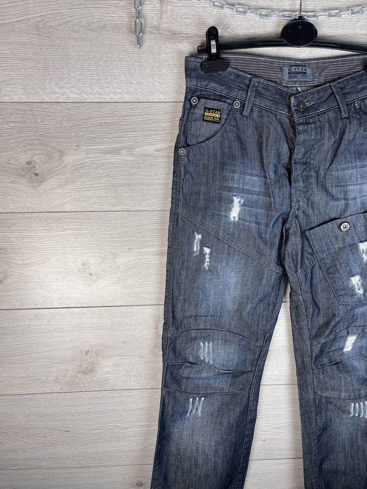 G-Star Vintage men’s jeans G-star Raw size 30 cargo Size US 30 / EU 46 - 2 Thumbnail