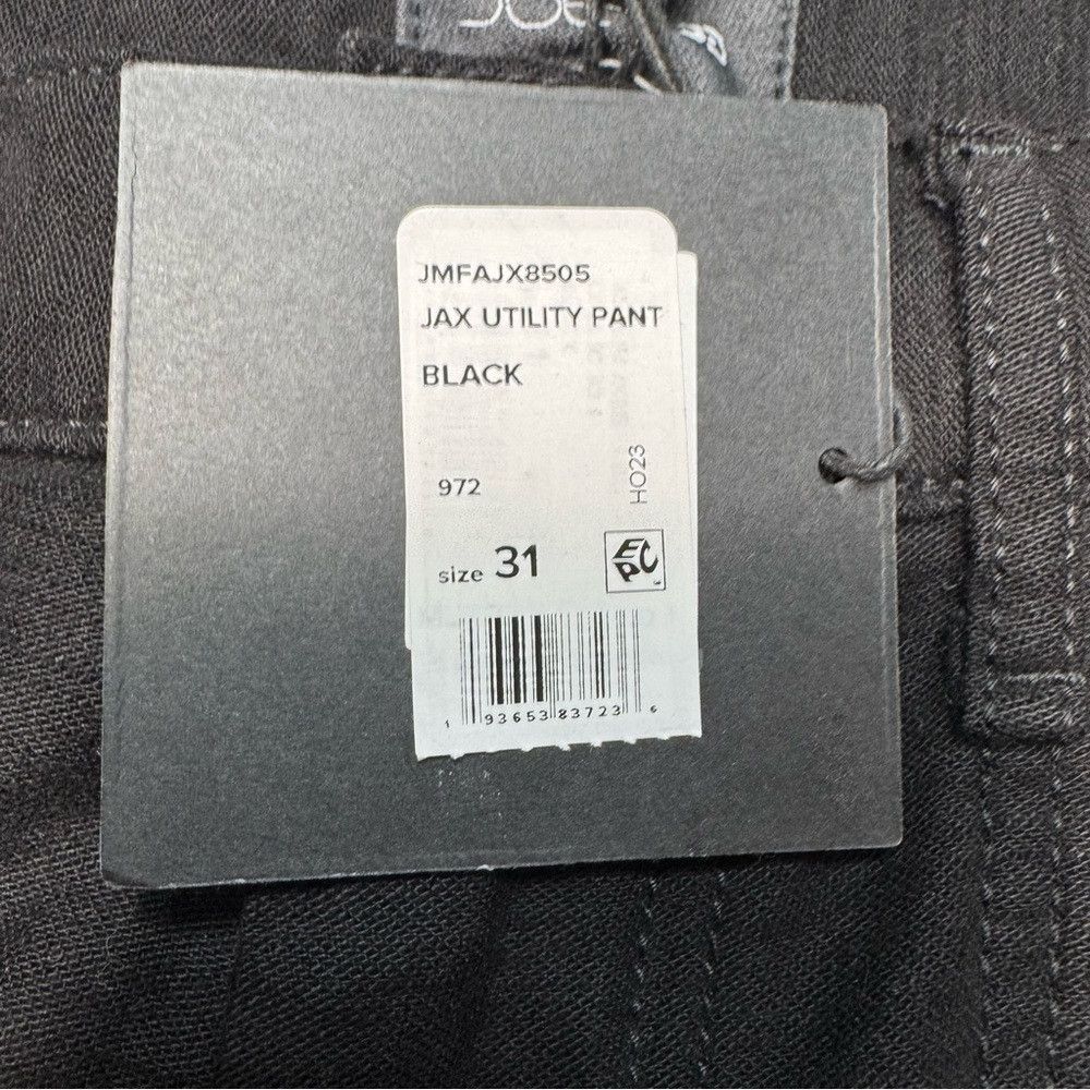 Joe's NWT New $288 Joe's JAX Utility Black Pants Size 31 Size US 31 - 7 Thumbnail
