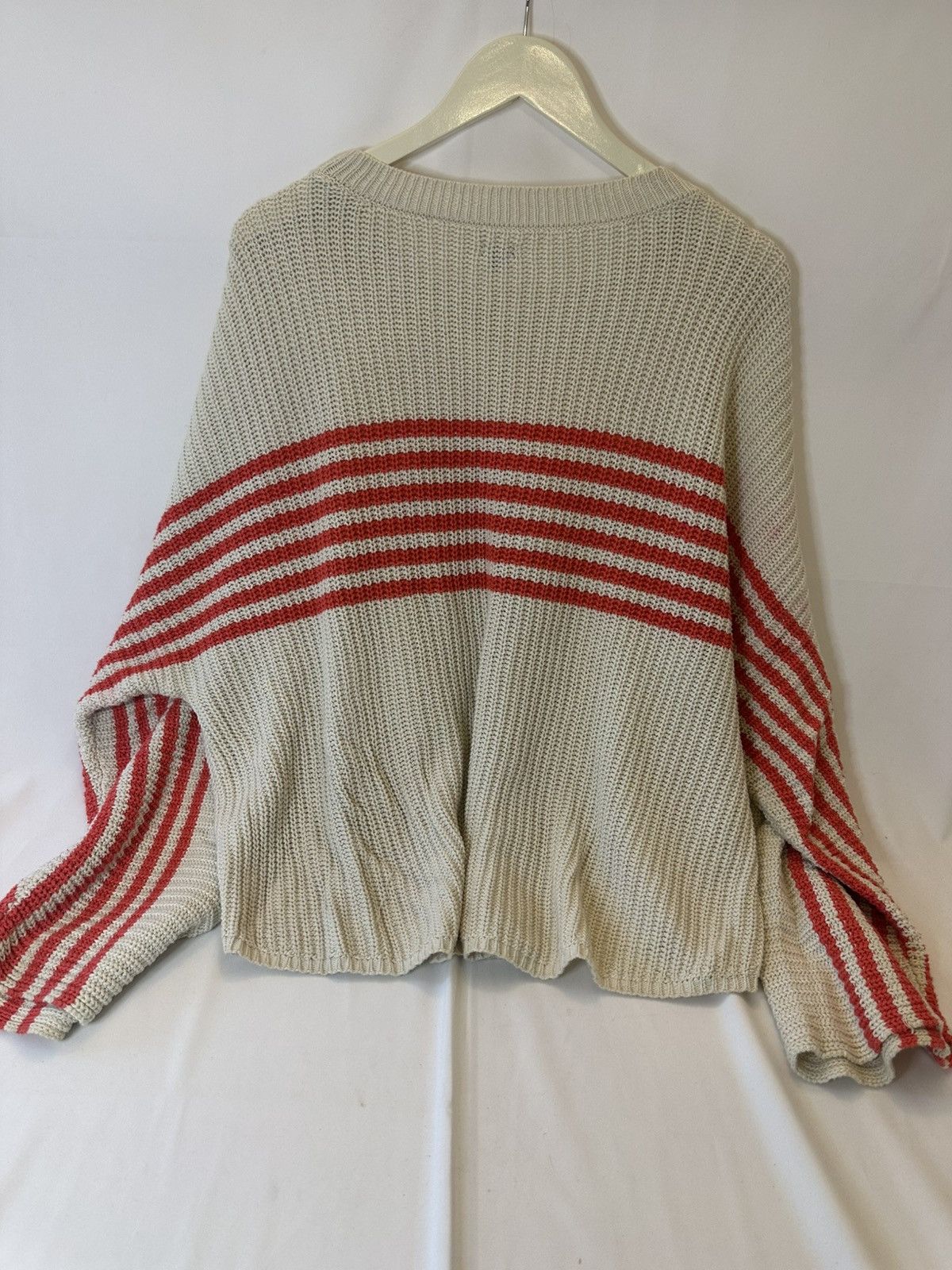 Aries Aerie Oversized Extra Large Ribbed Long Bell Sleeve crewneck Size XL / US 12-14 / IT 48-50 - 3 Thumbnail