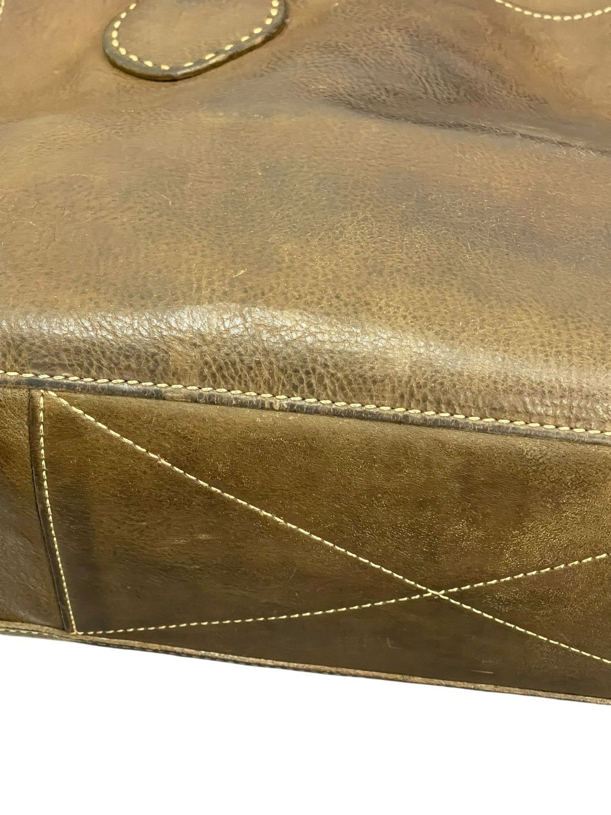 Genuine Leather Full Leather Genten Japan Tote Shoulder Bag 1🟩9 Size ONE SIZE - 18 Thumbnail