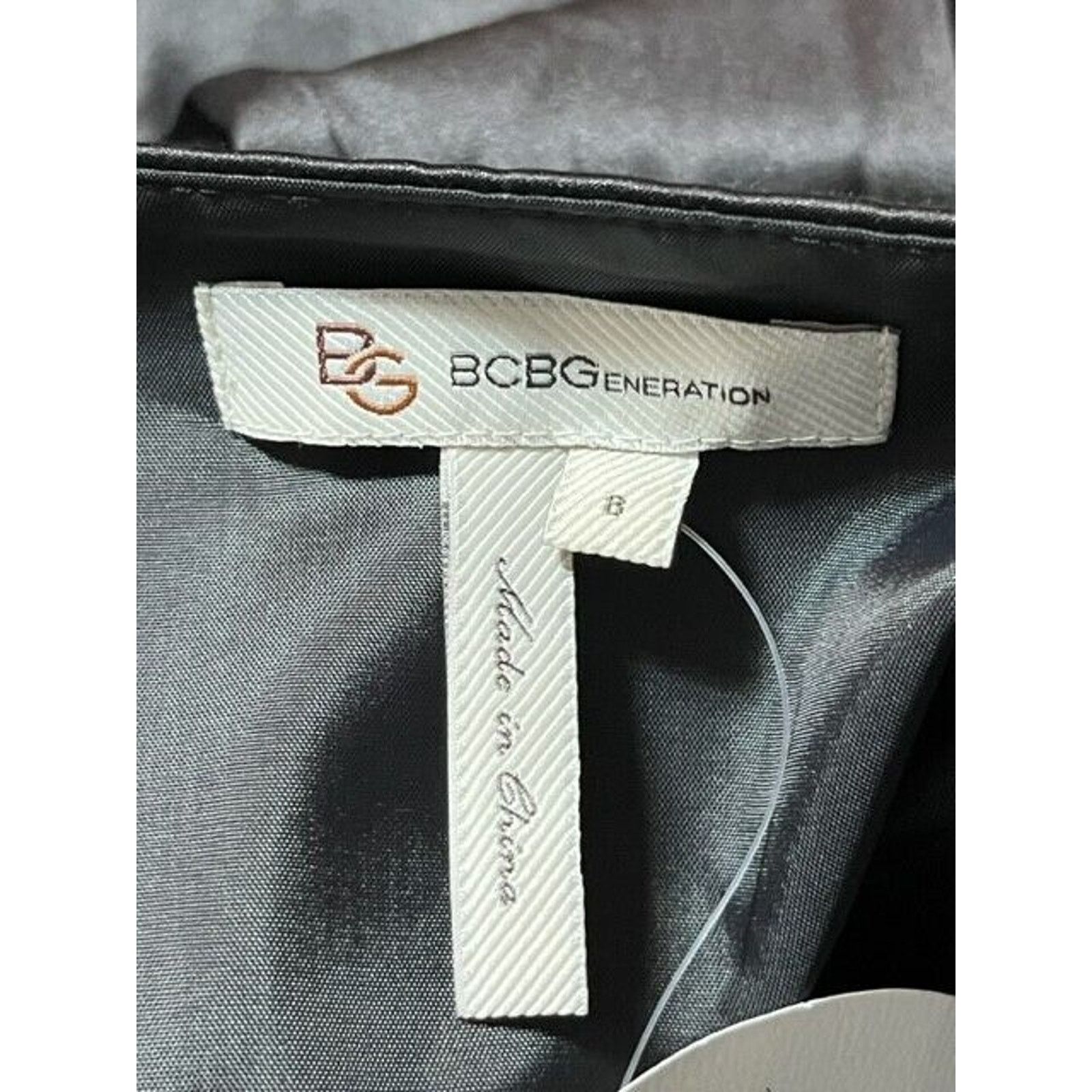 Other BCBGeneration Y2K Dress 8 Fit Flare Asymmetric Lined Black Size M / US 6-8 / IT 42-44 - 8 Thumbnail