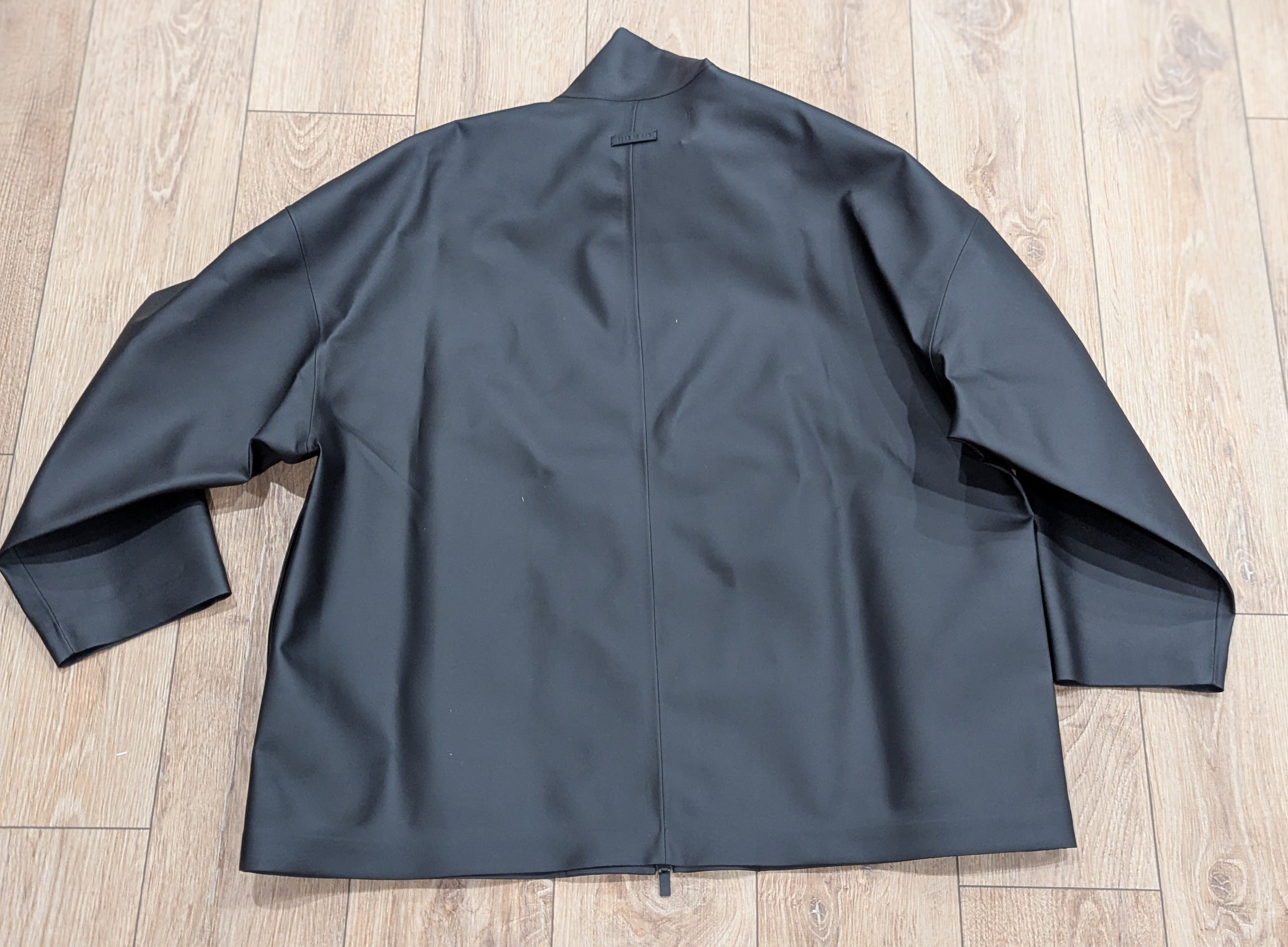 Fear of God FEAR OF GOD Rubberized High-Neck Jacket Black Medium Size US M / EU 48-50 / 2 - 4 Thumbnail